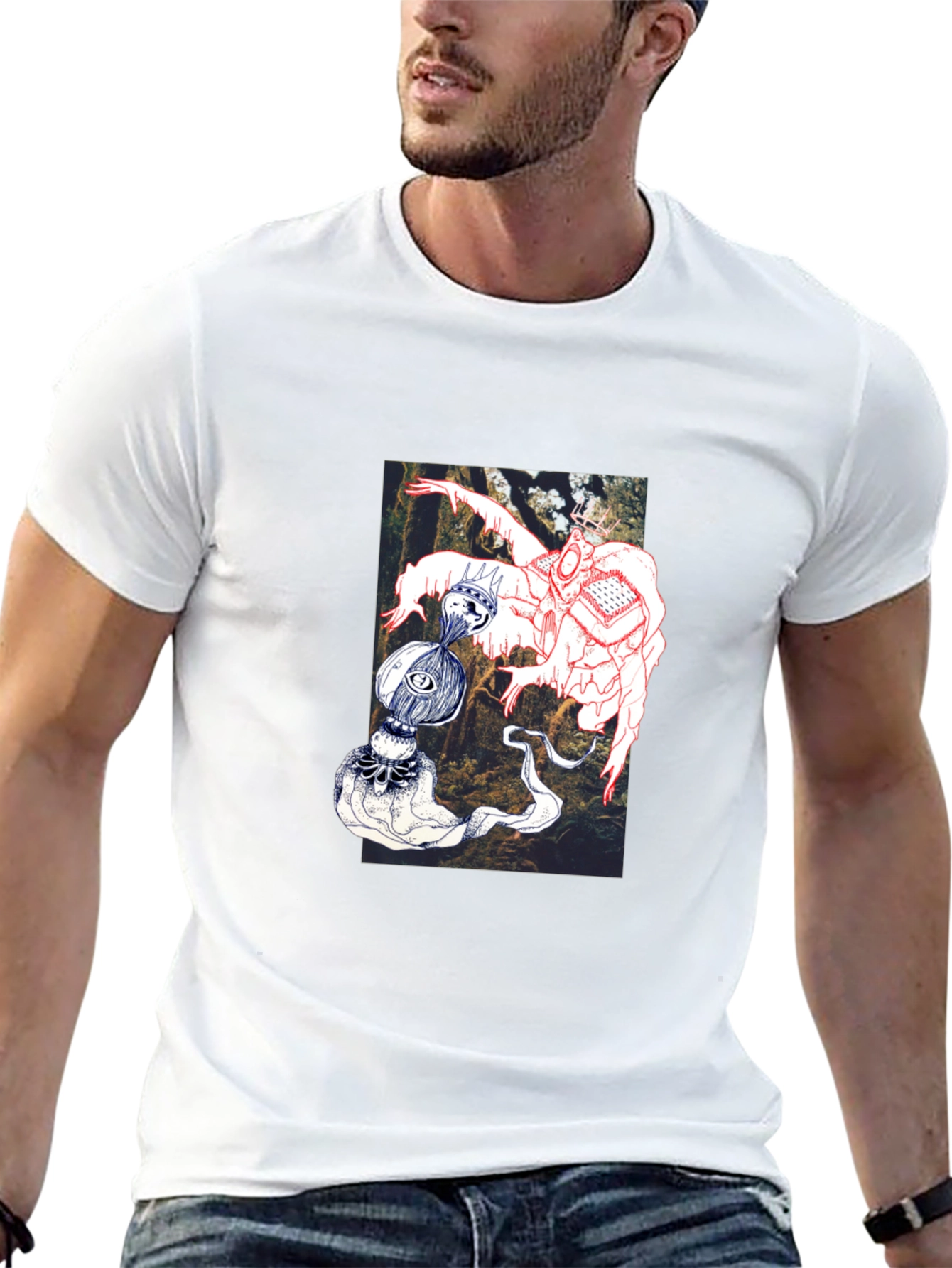 Surreal Art Graphic Tee