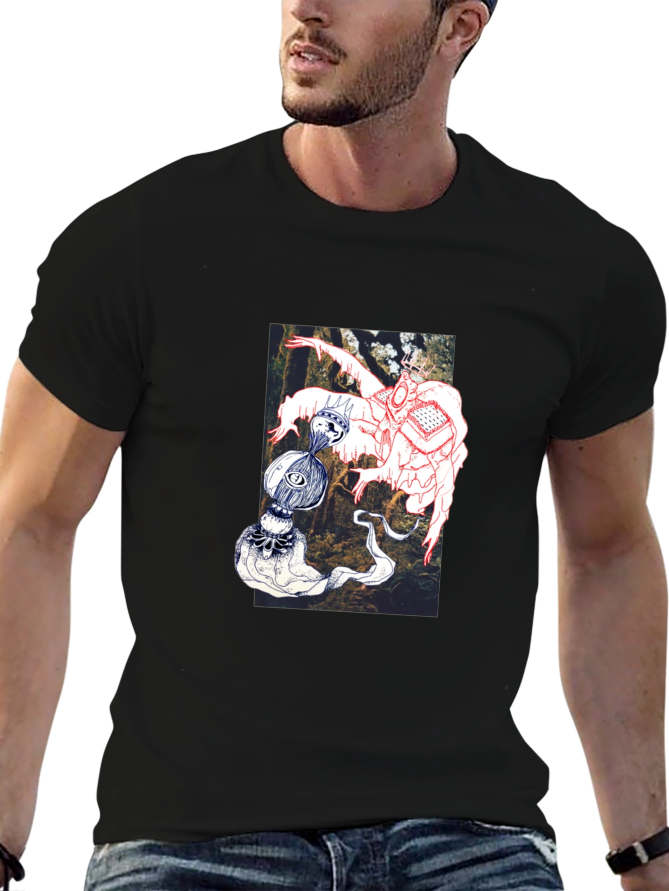 Surreal Art Graphic Tee