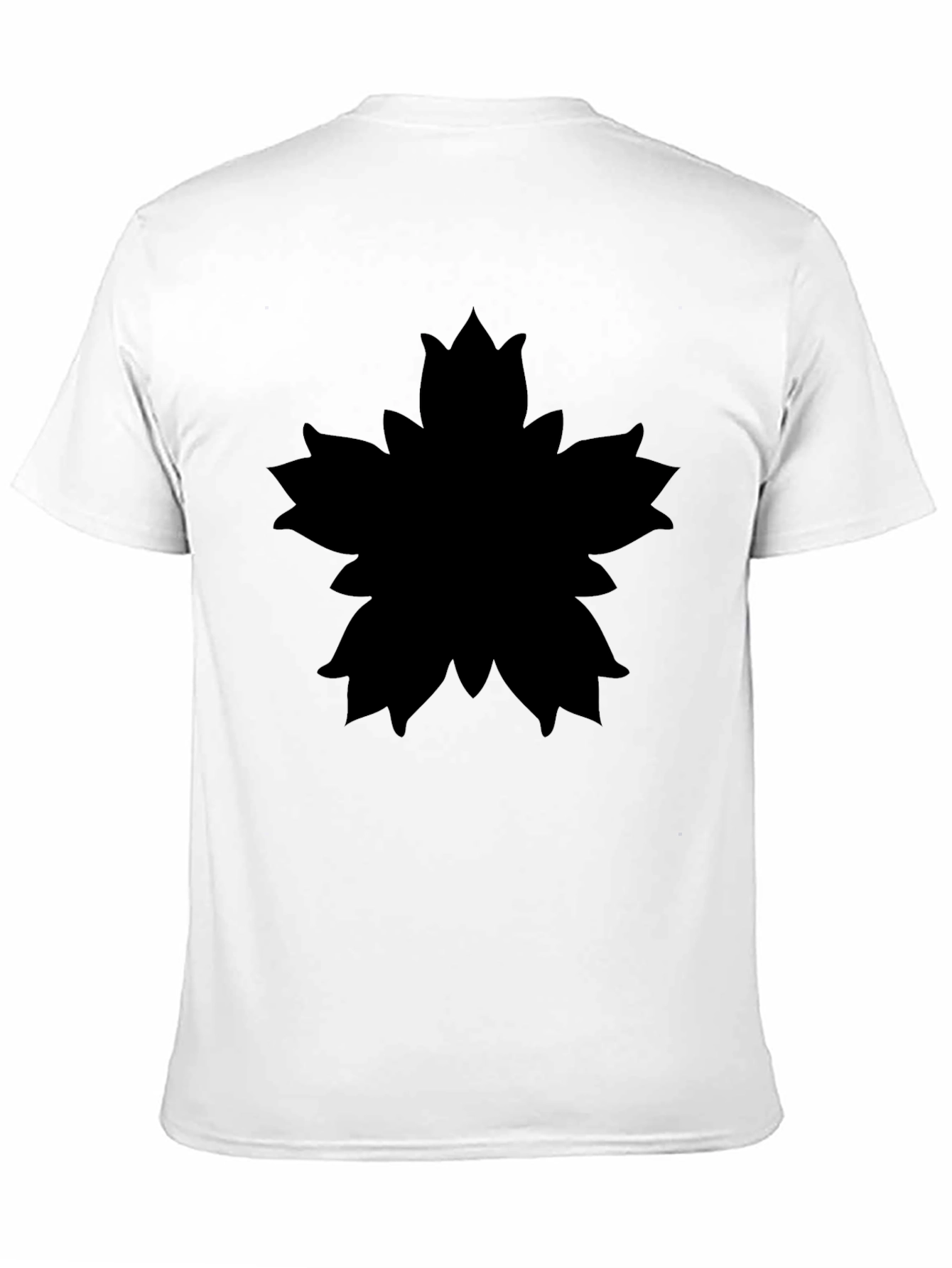 Black Sakura Blossom Graphic T-Shirt - Stylish Comfort