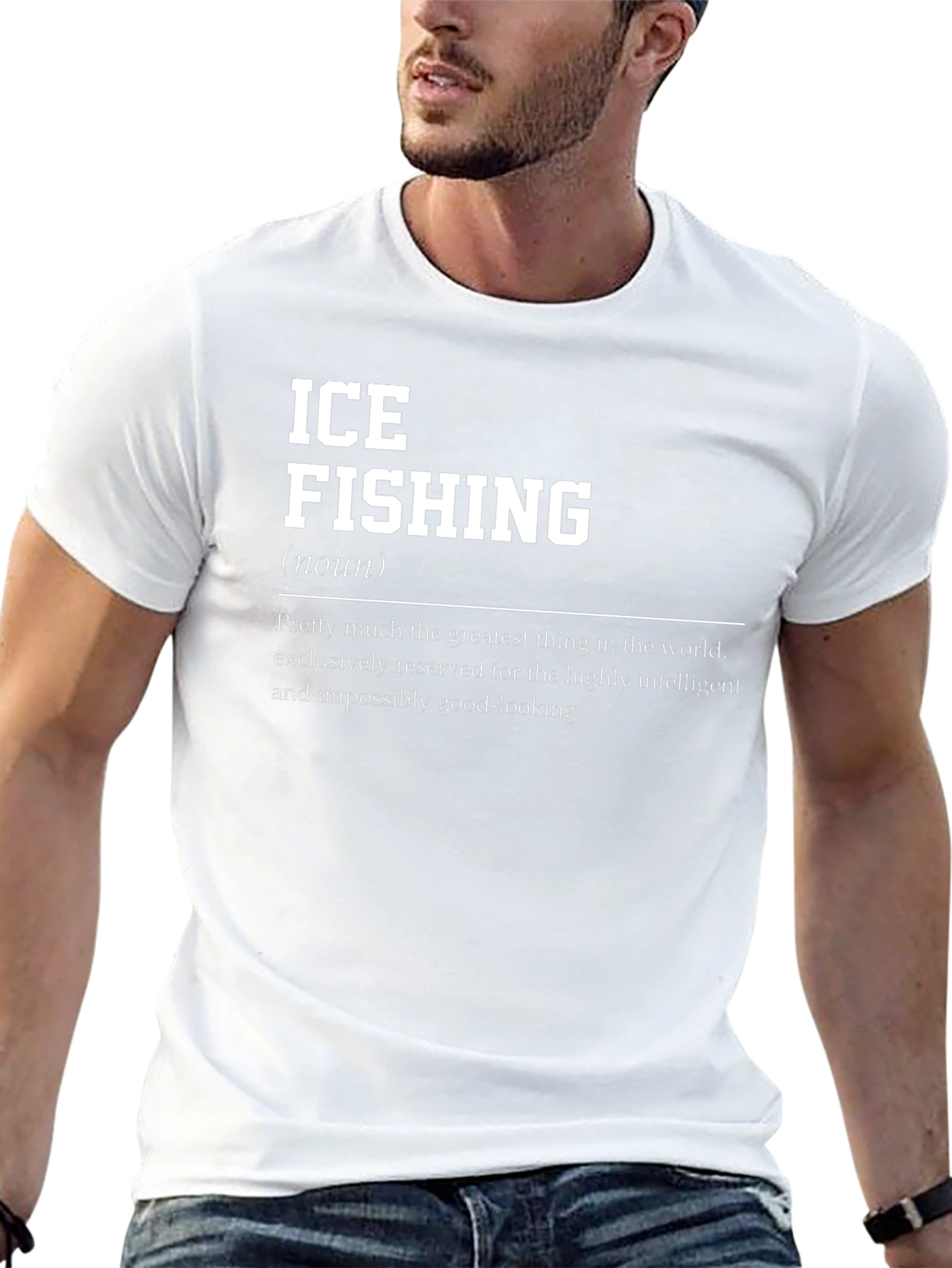 Ice Fishing Definition T-Shirt
