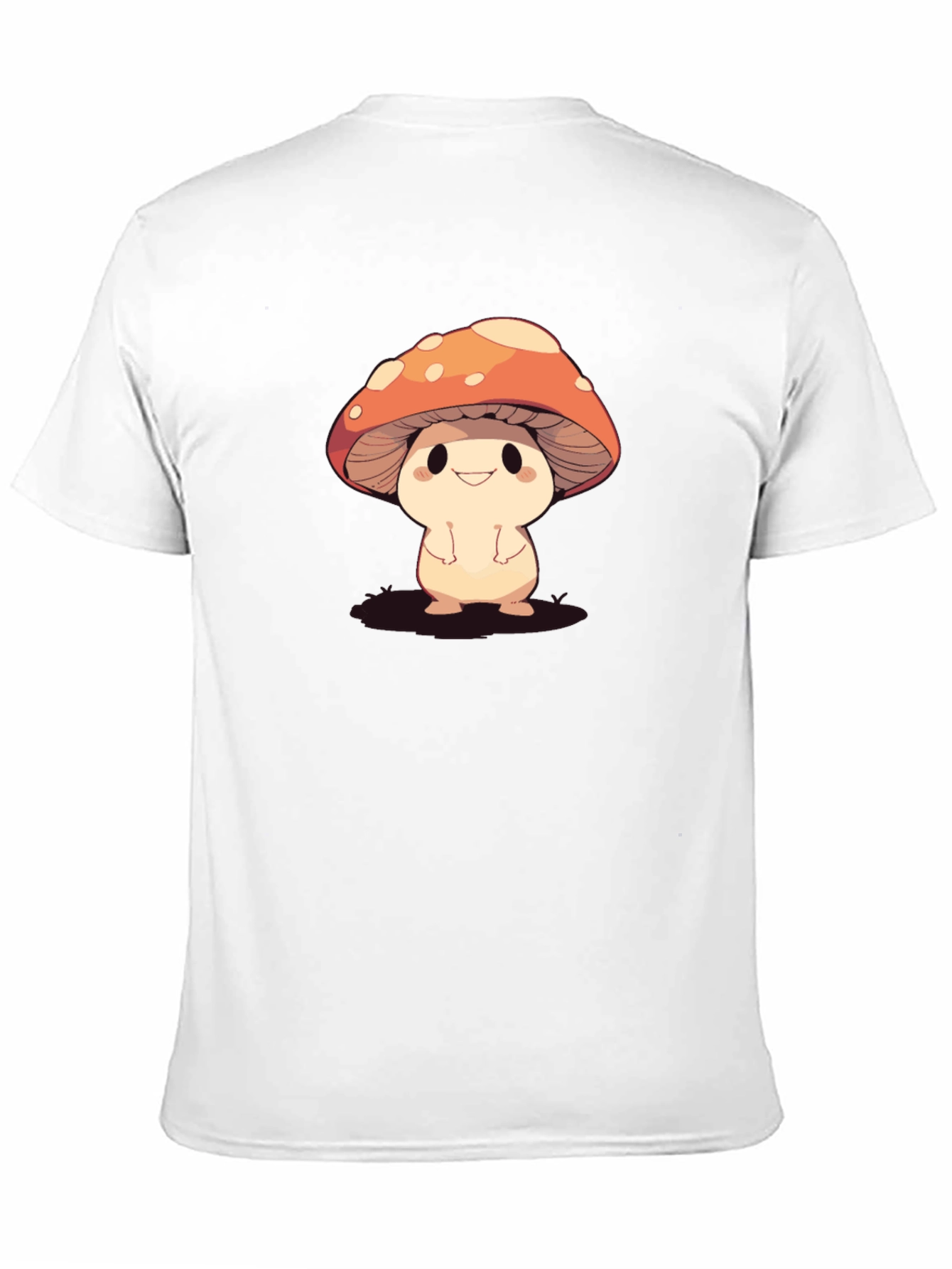 Cute Mushroom Cartoon Graphic Tee