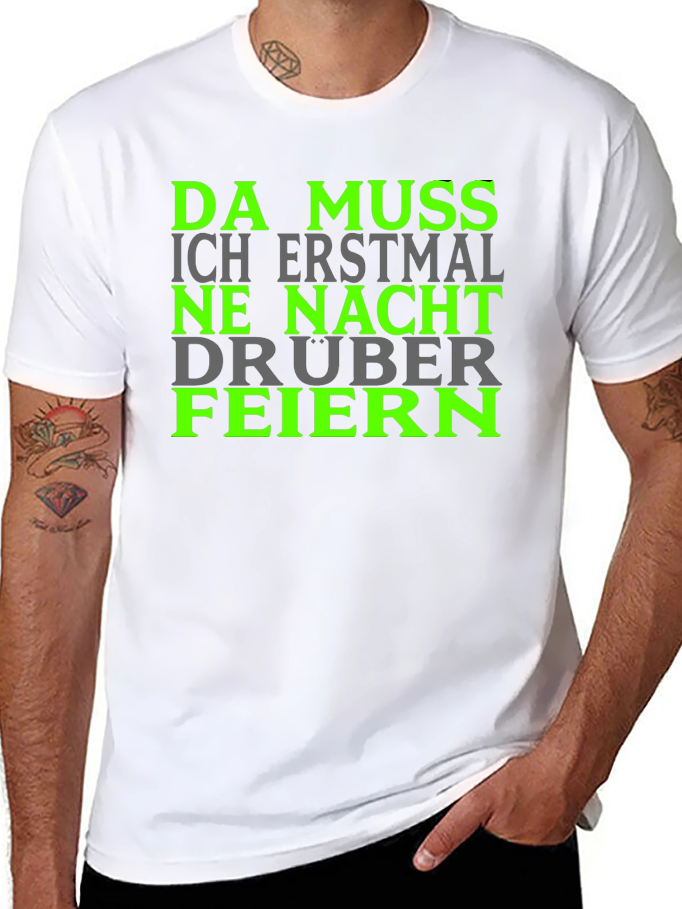 Da Muss Ich Erstmal Shirt