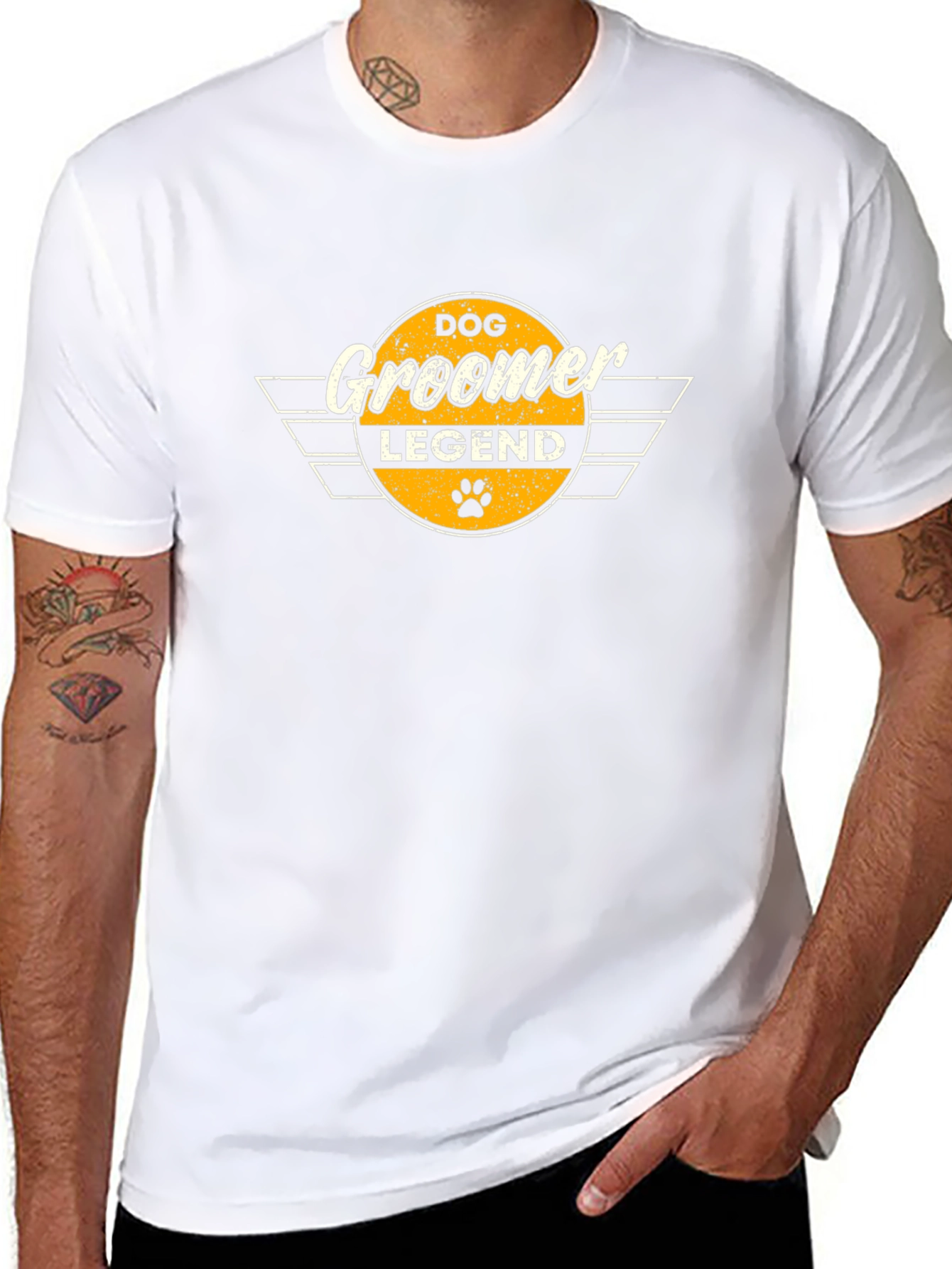 Dog Groomer Legend Black T-Shirt
