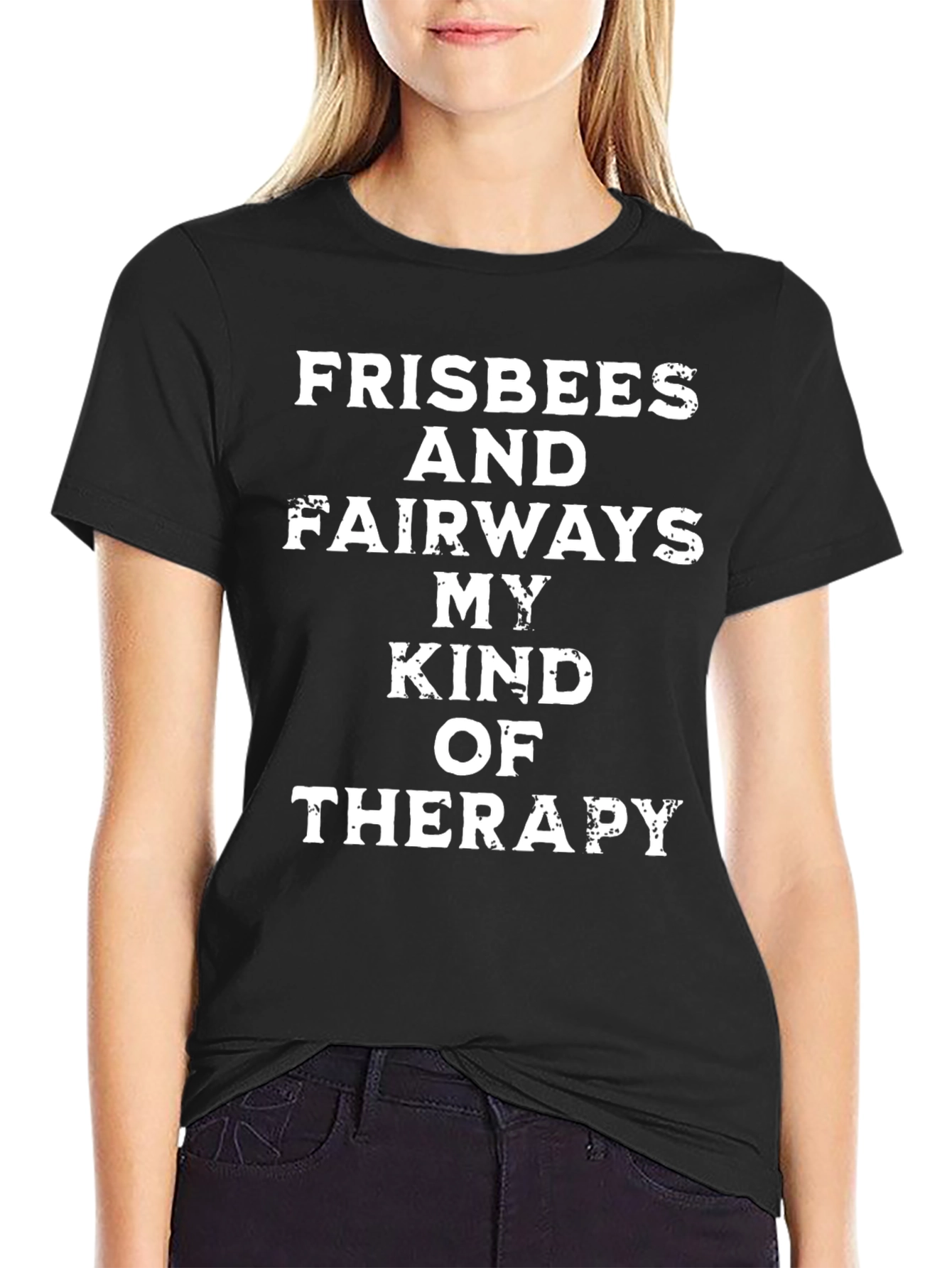 Frisbee & Fairway Therapy Graphic Tee