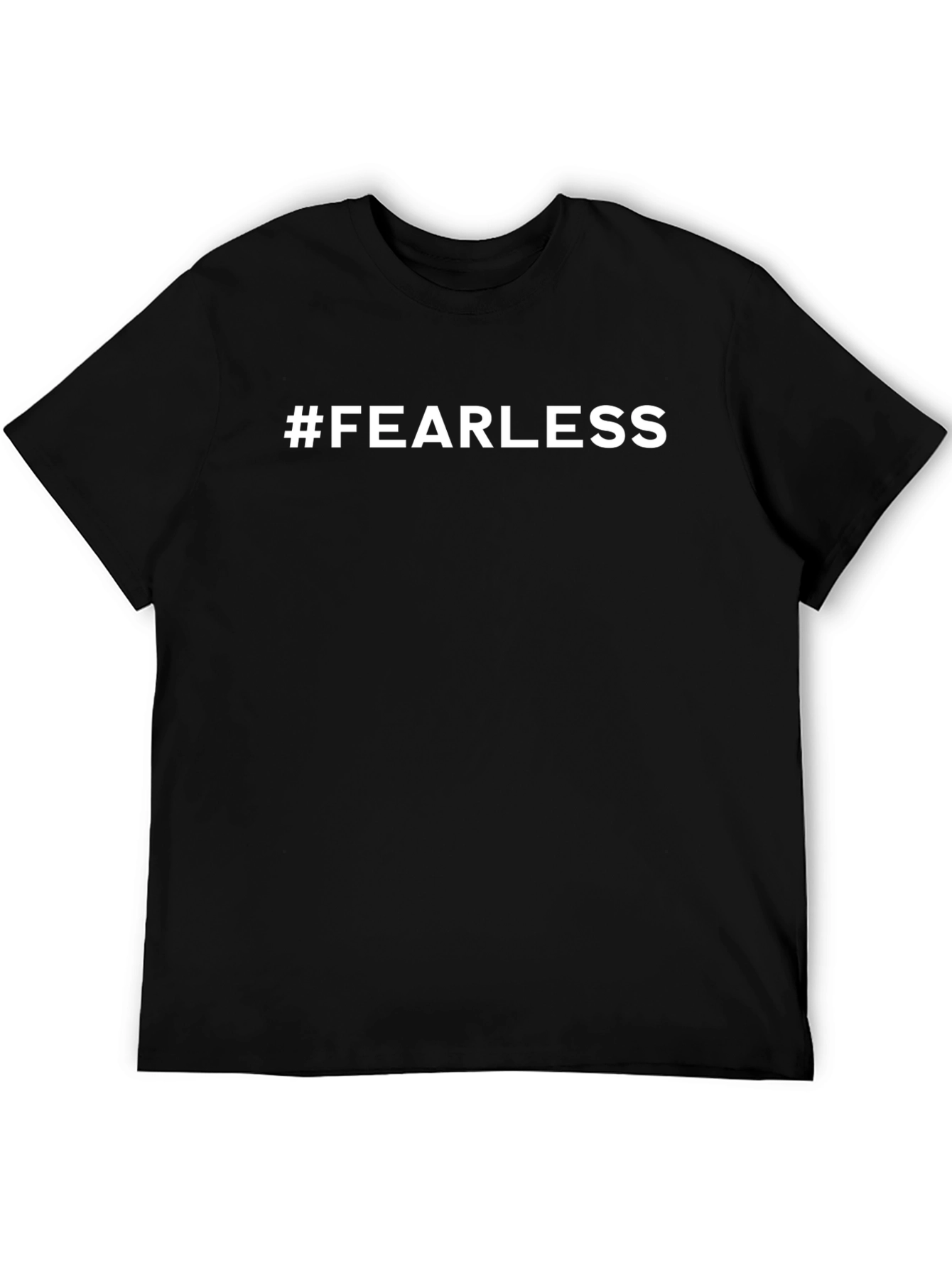 Fearless Black Graphic Tee