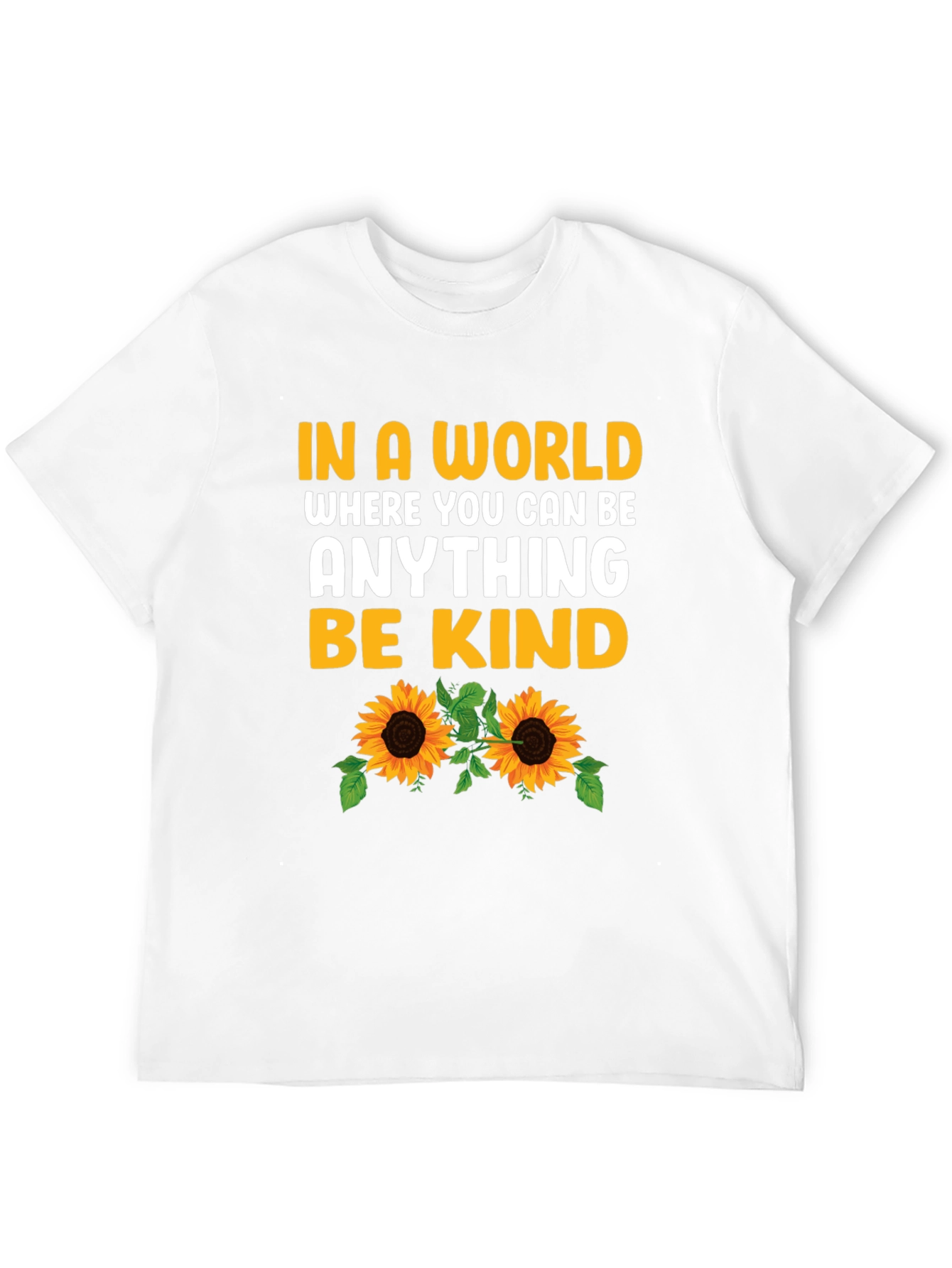Be Kind Sunflower Graphic Tee