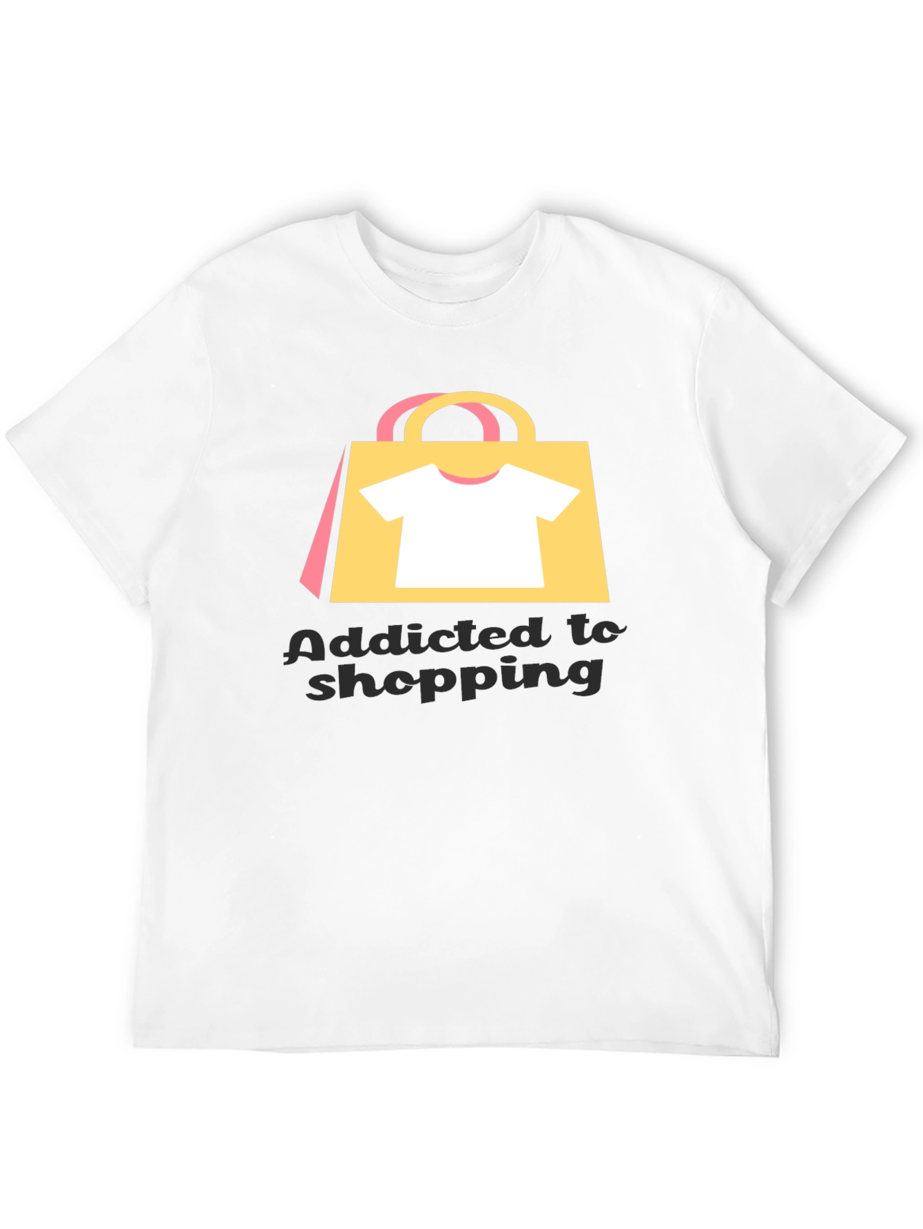 Addicted to Shopping Graphic Tee