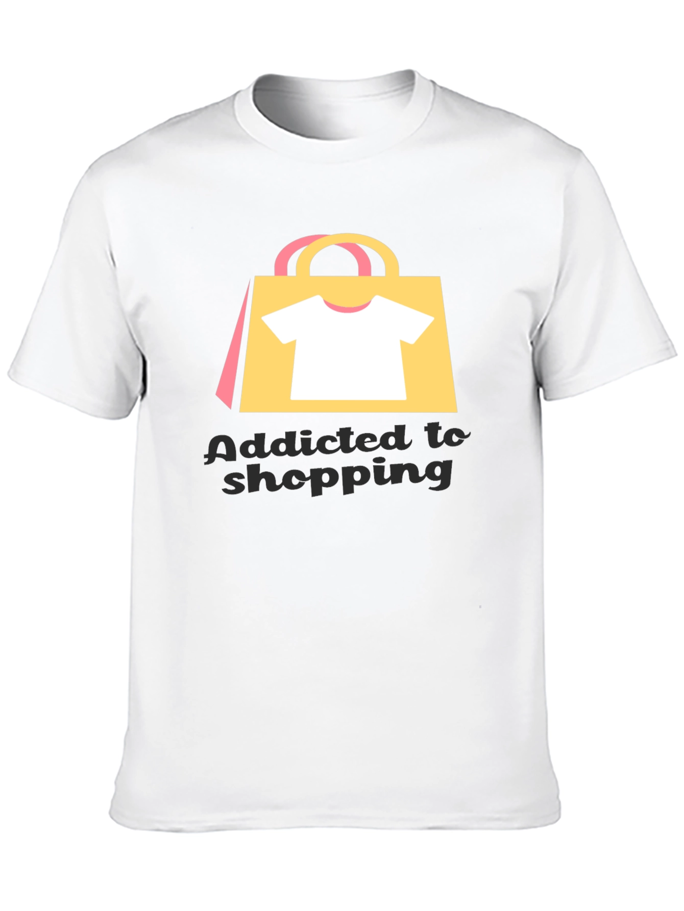 Addicted to Shopping Graphic Tee
