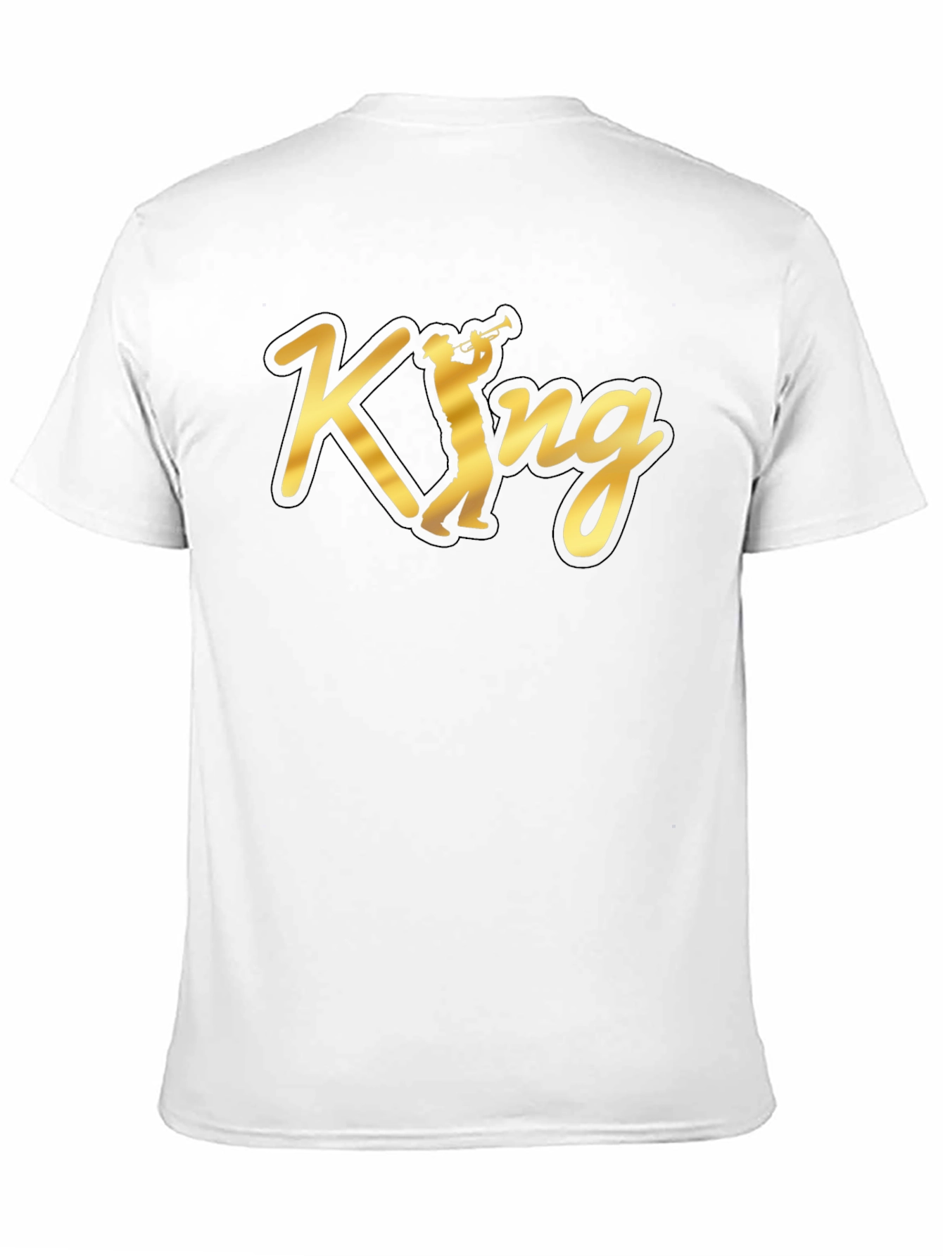 King Jazz Musician Graphic T-Shirt