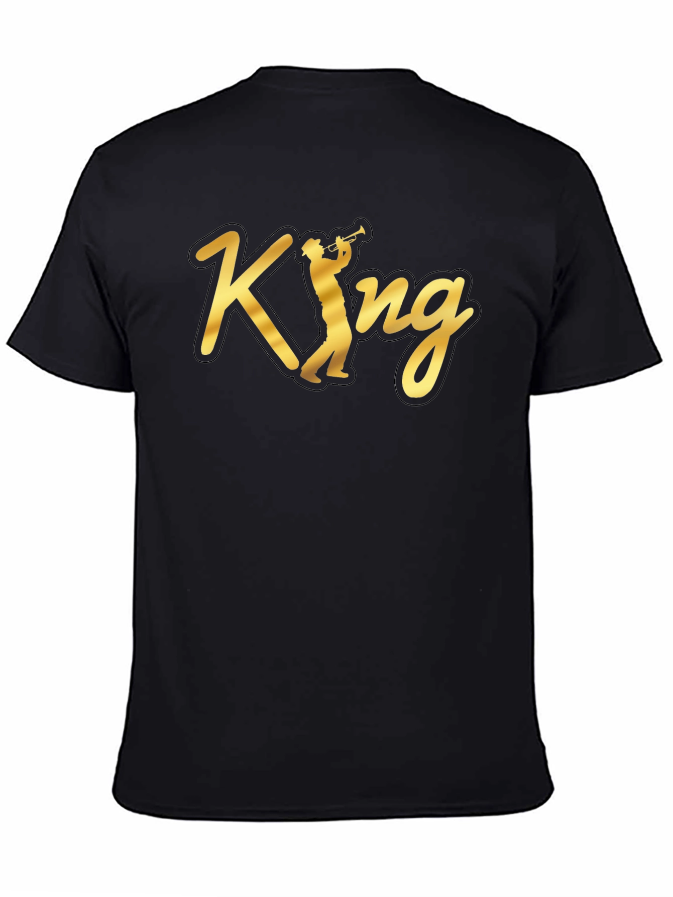 King Jazz Musician Graphic T-Shirt