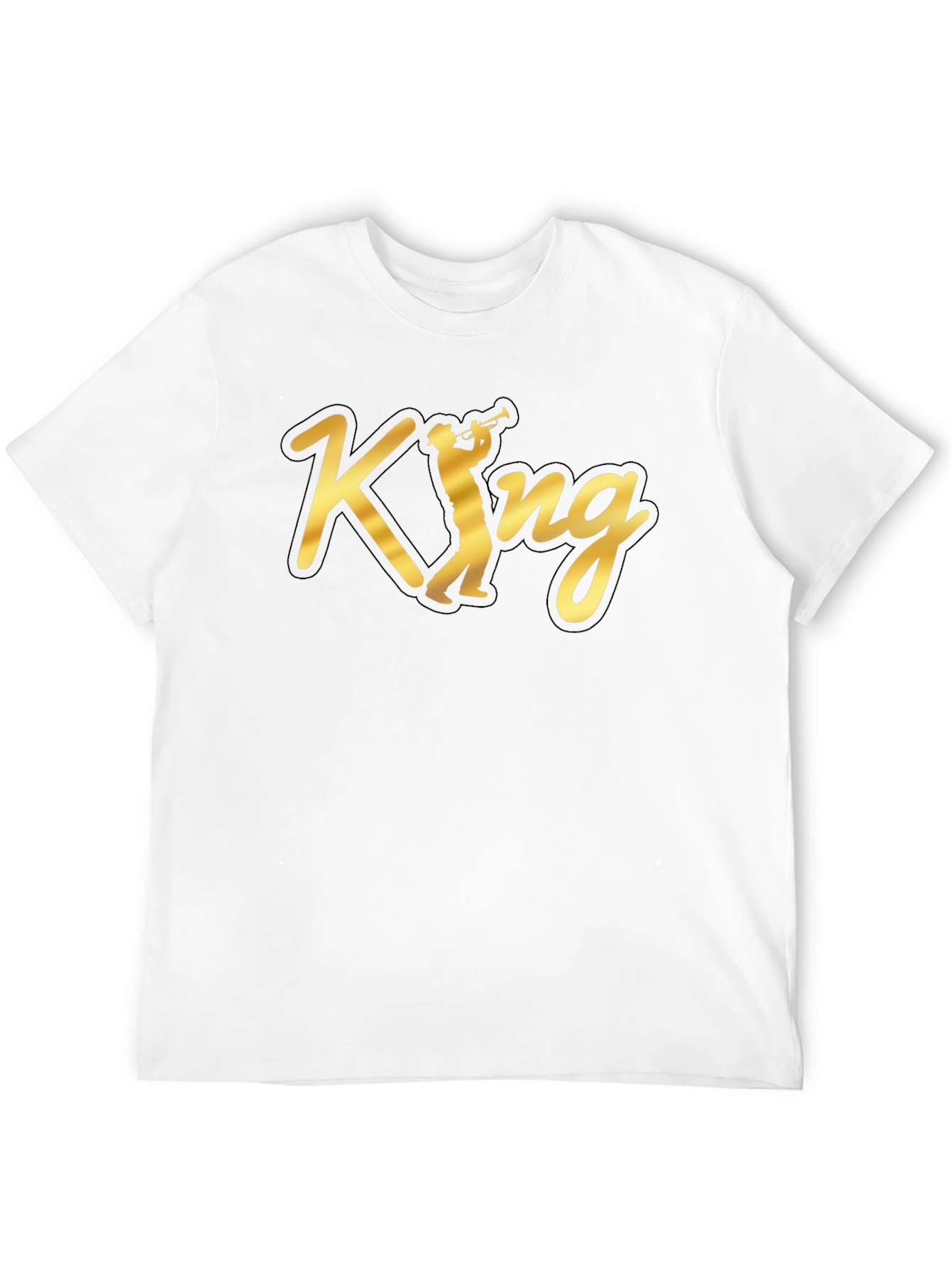 King Jazz Musician Graphic T-Shirt