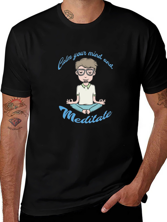 Calm Your Mind Meditate T-Shirt