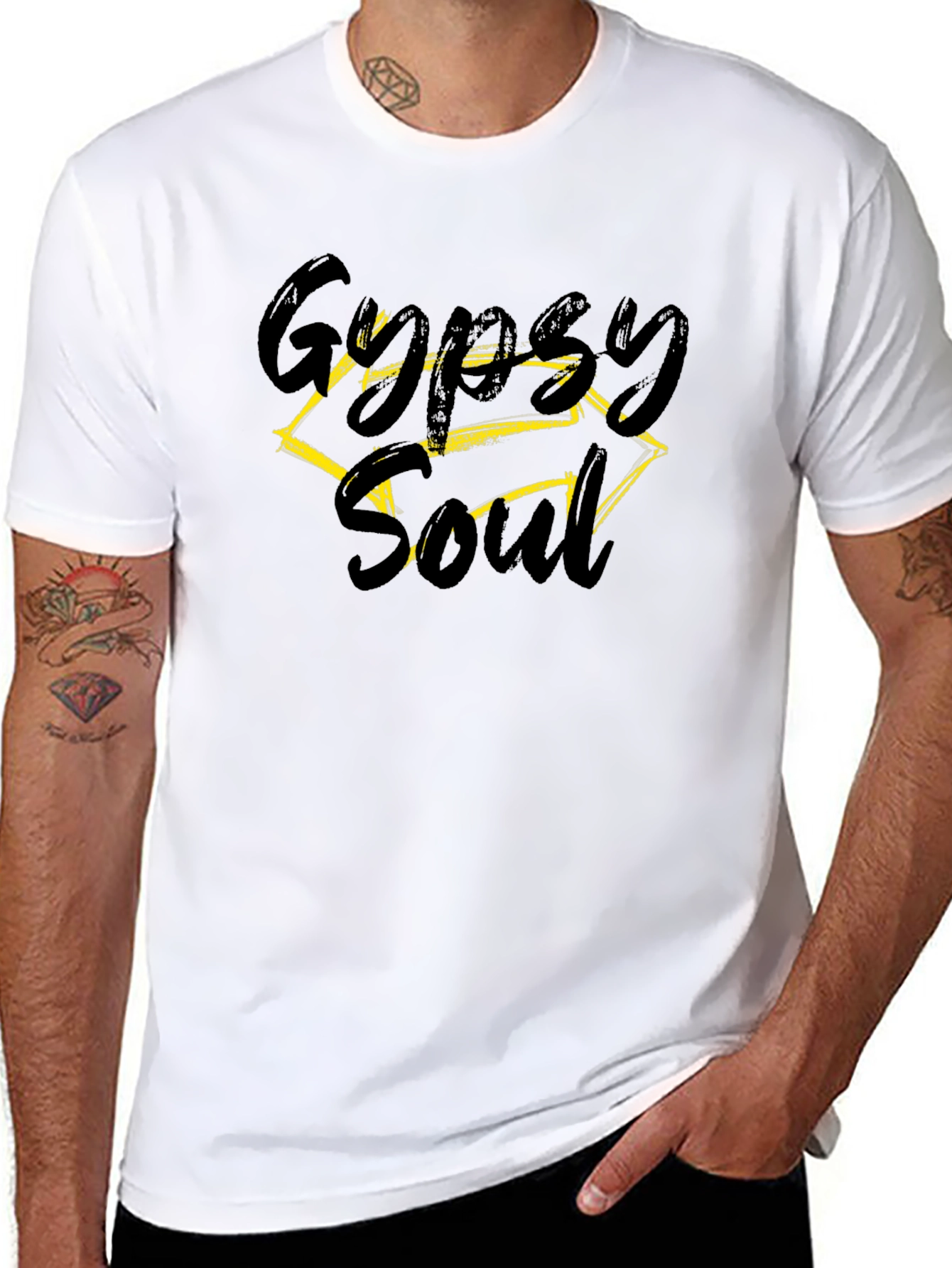 Gypsy Soul Black Graphic Tee