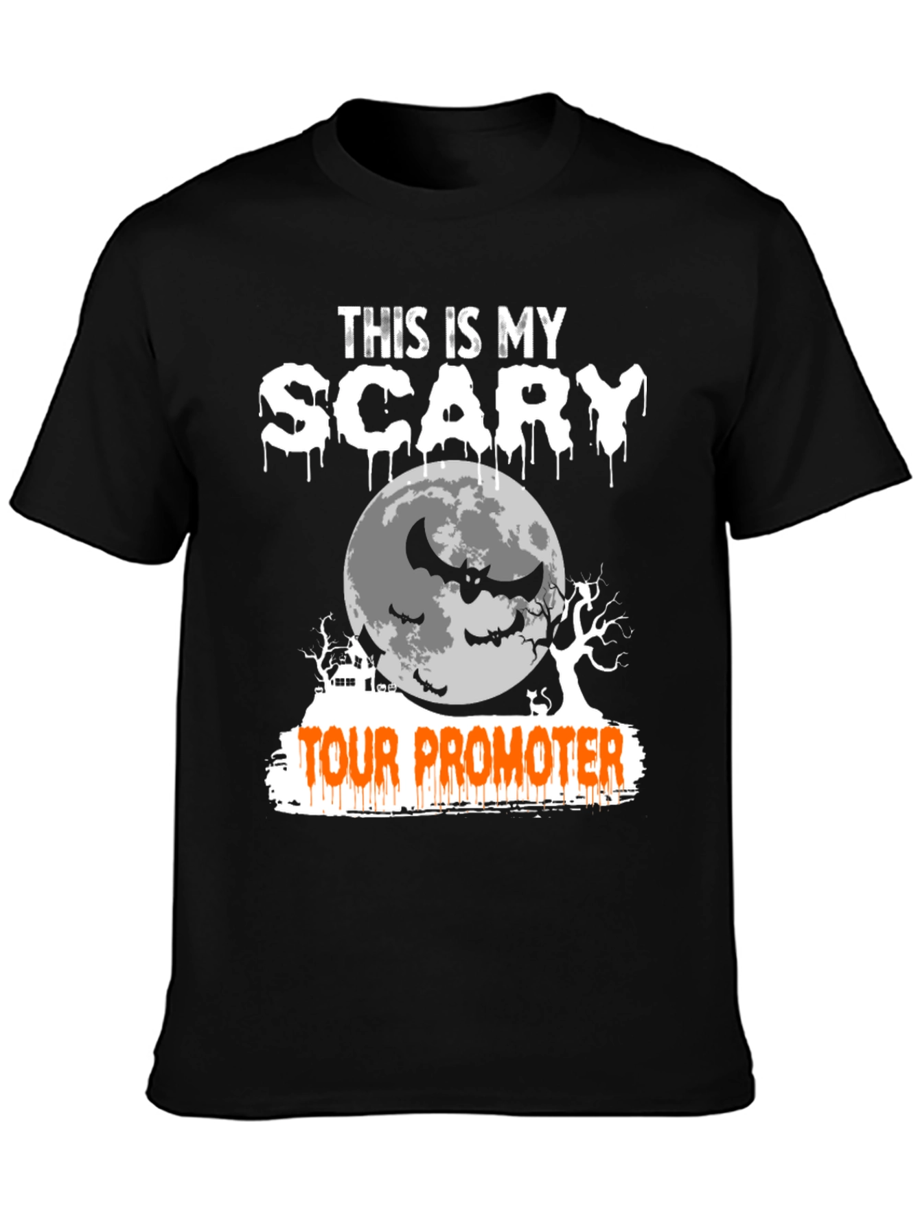 Scary Tour Promoter Halloween T-Shirt