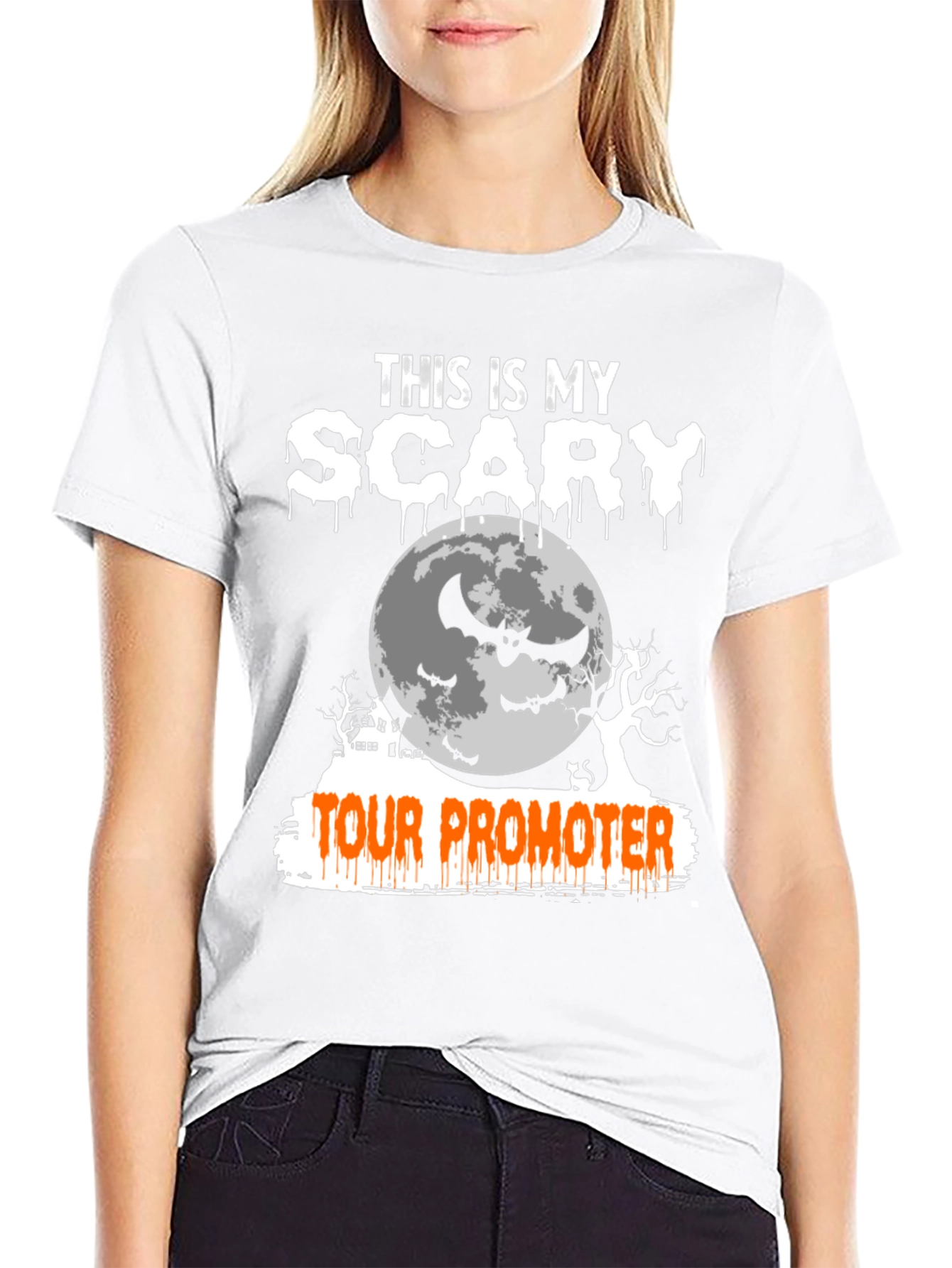 Scary Tour Promoter Halloween T-Shirt