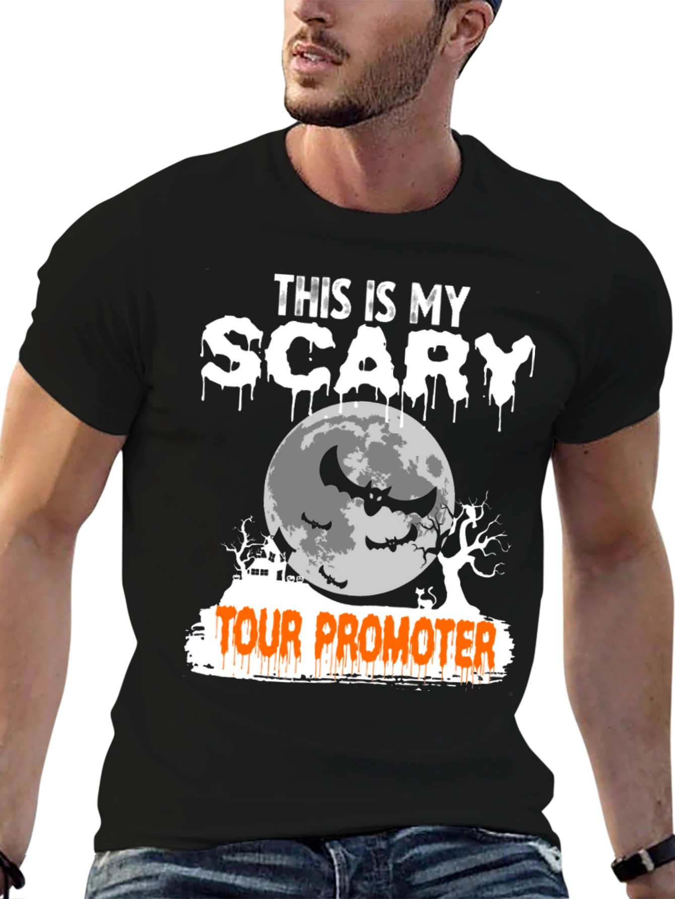 Scary Tour Promoter Halloween T-Shirt