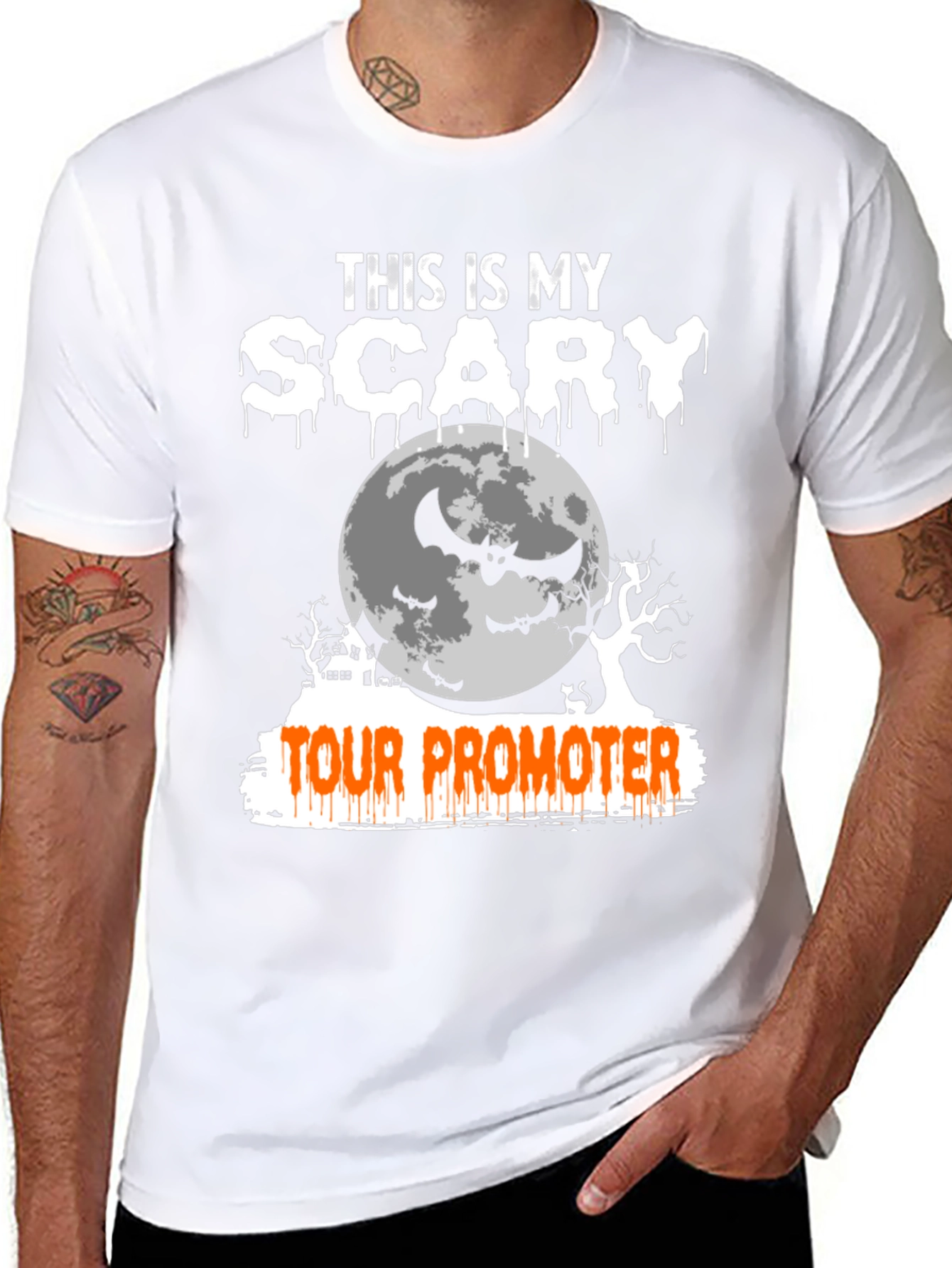 Scary Tour Promoter Halloween T-Shirt