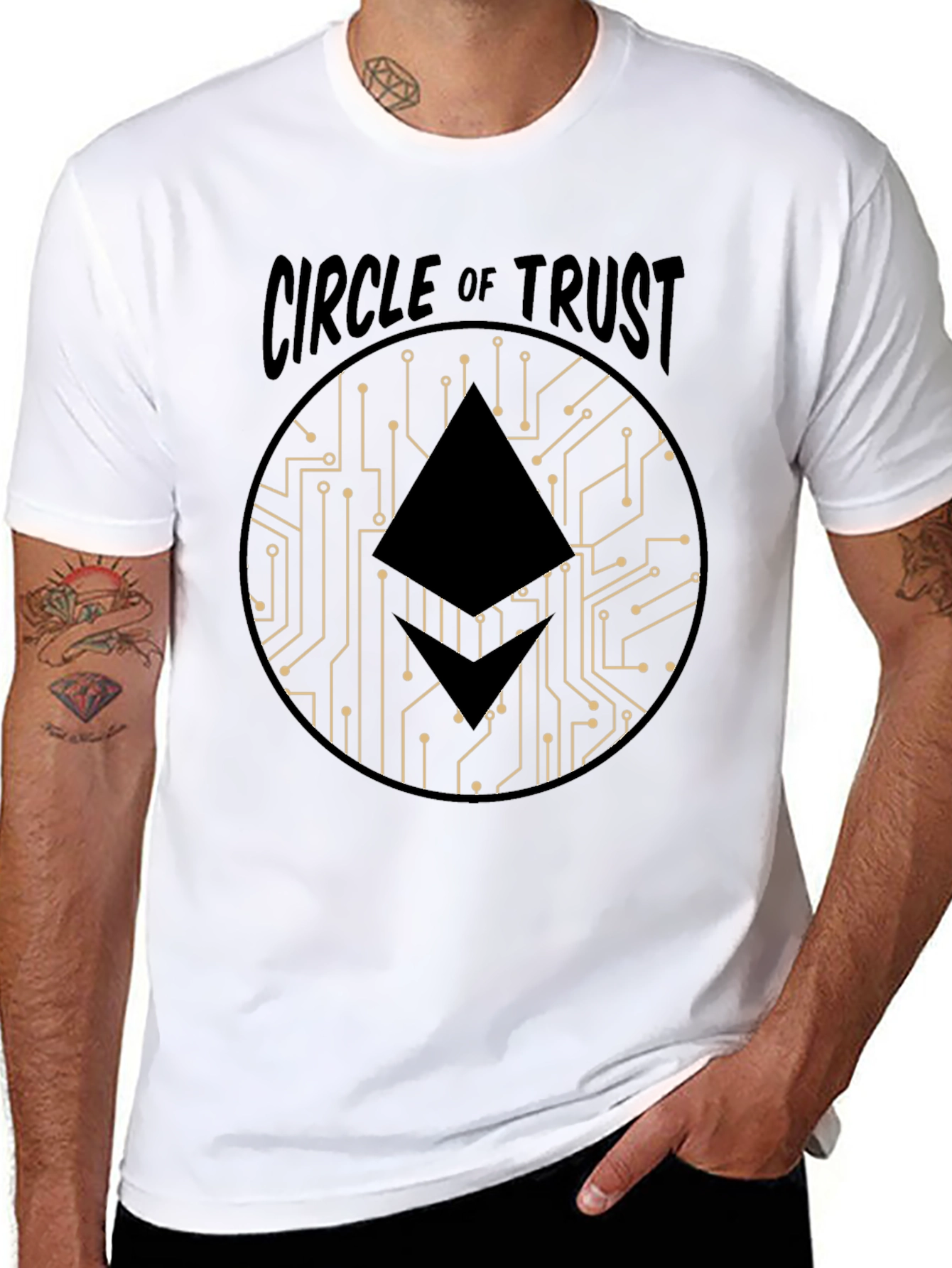 Circle of Trust T-Shirt - Crypto Inspired