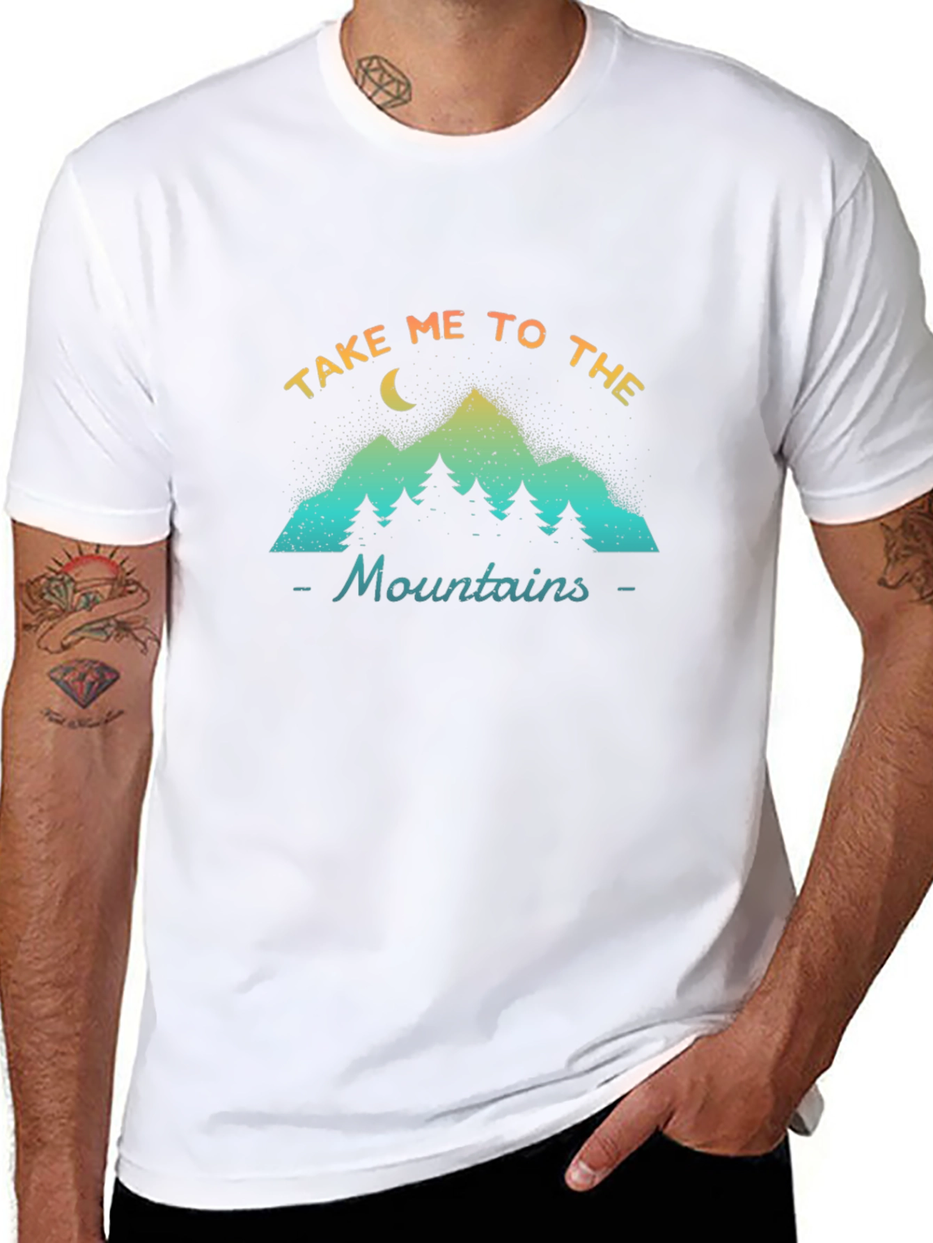 Take Me To The Mountains Graphic Tee