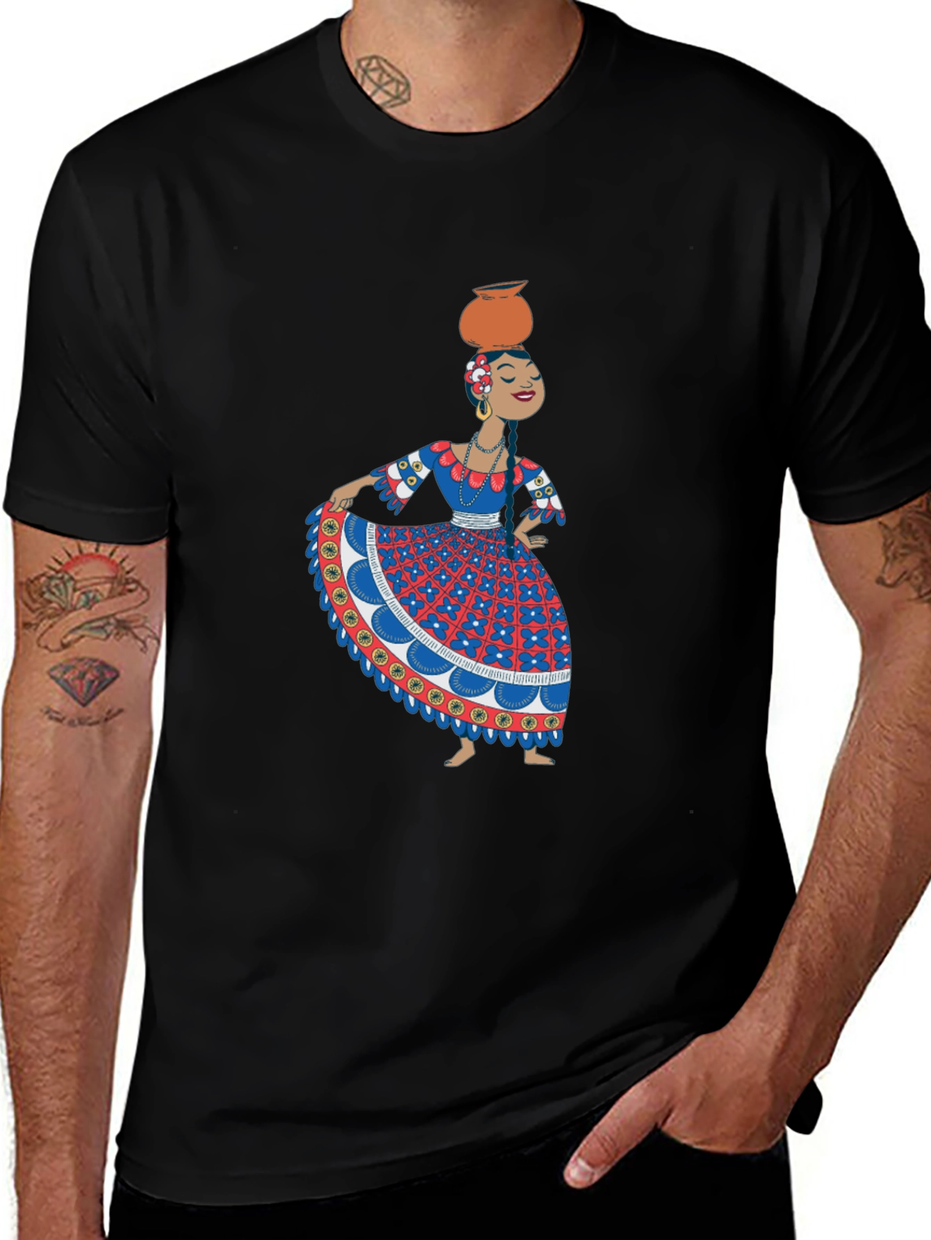 Folkloric Dancer Graphic Tee