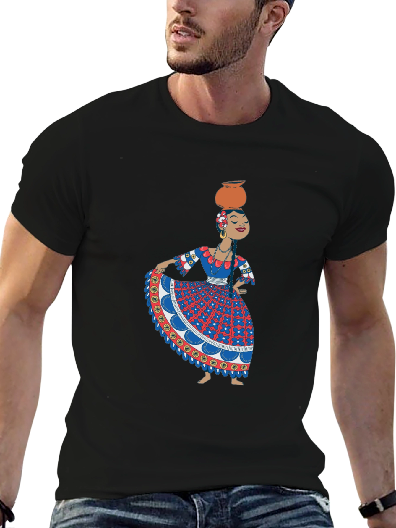 Folkloric Dancer Graphic Tee