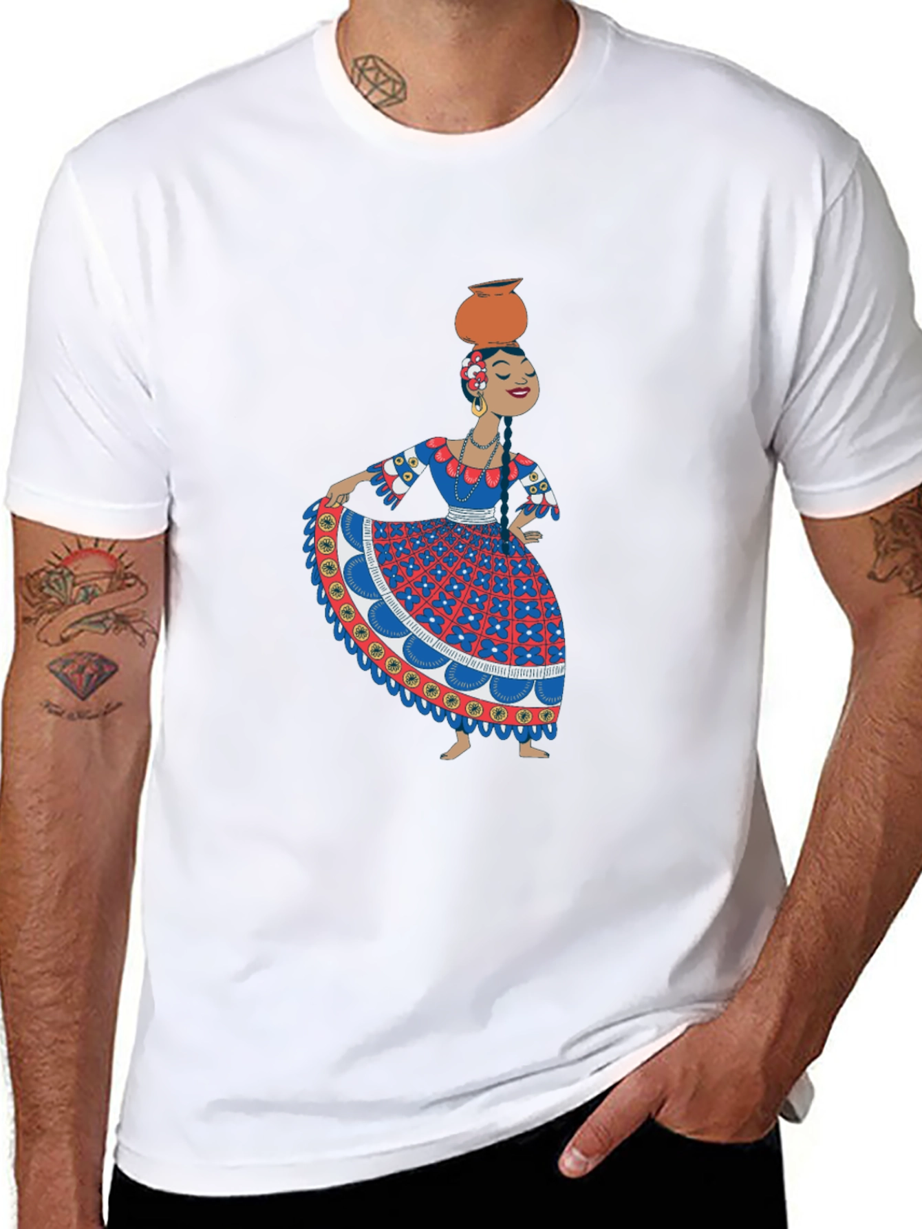 Folkloric Dancer Graphic Tee
