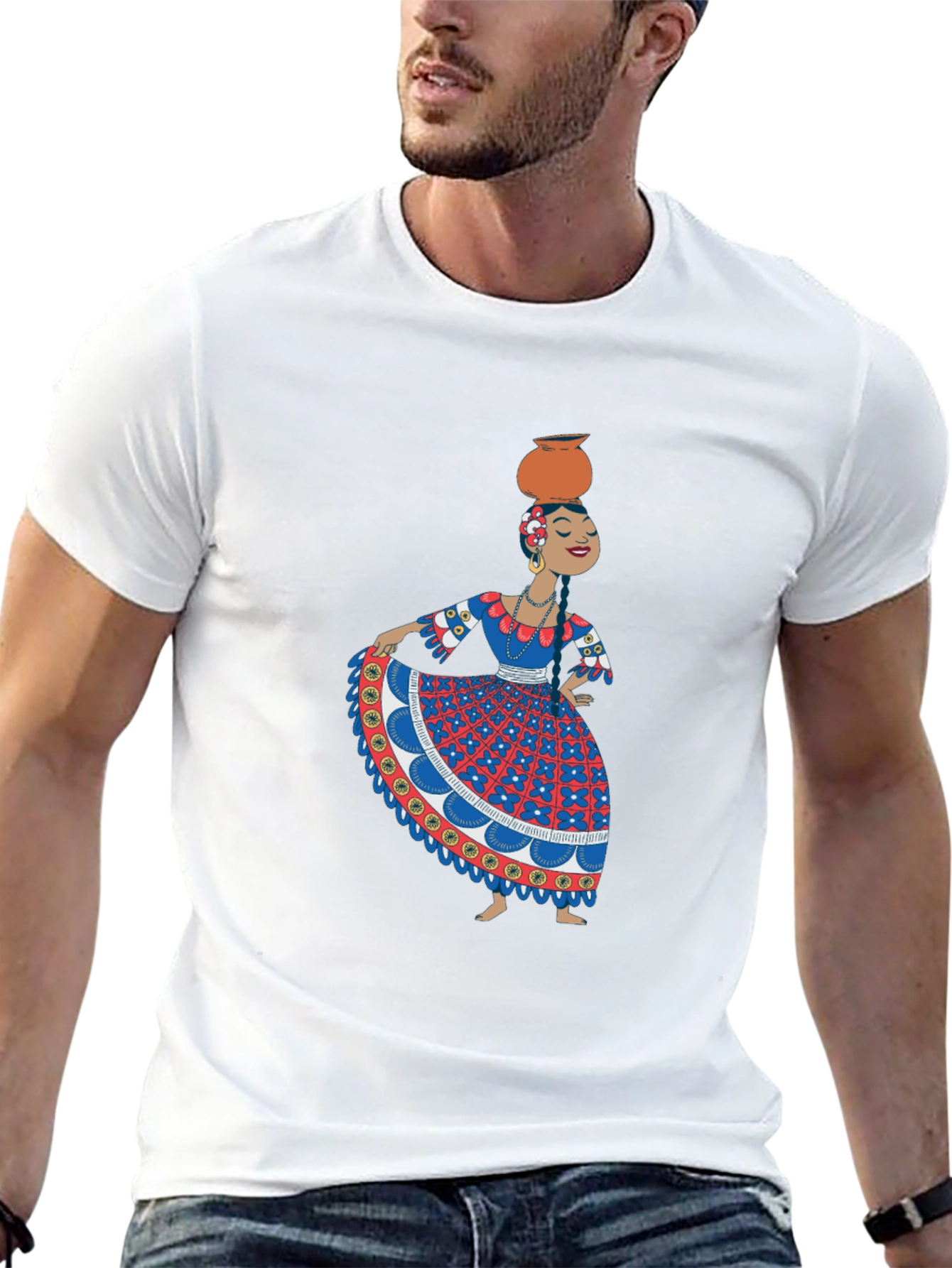 Folkloric Dancer Graphic Tee