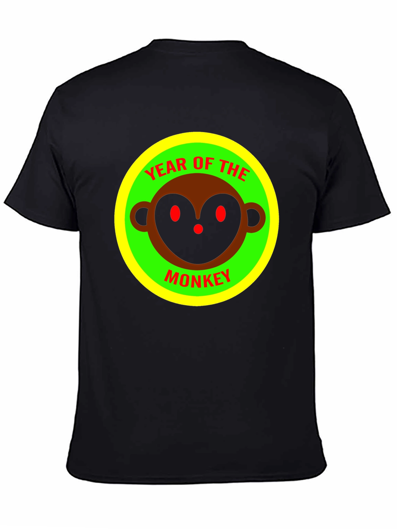 Year of the Monkey Graphic Tee - Black