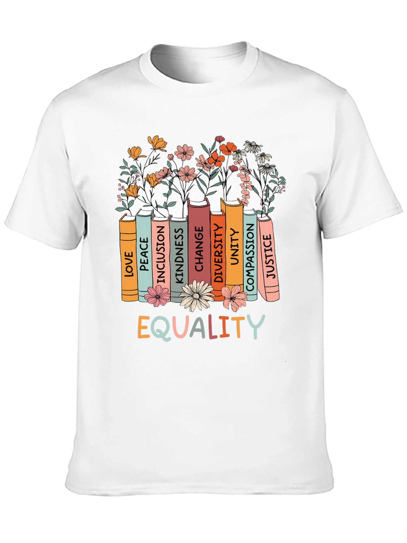 Equality Book Stack T-Shirt