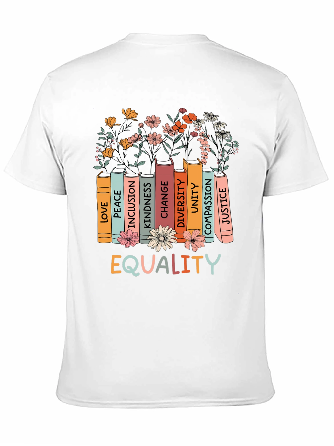 Equality Book Stack T-Shirt