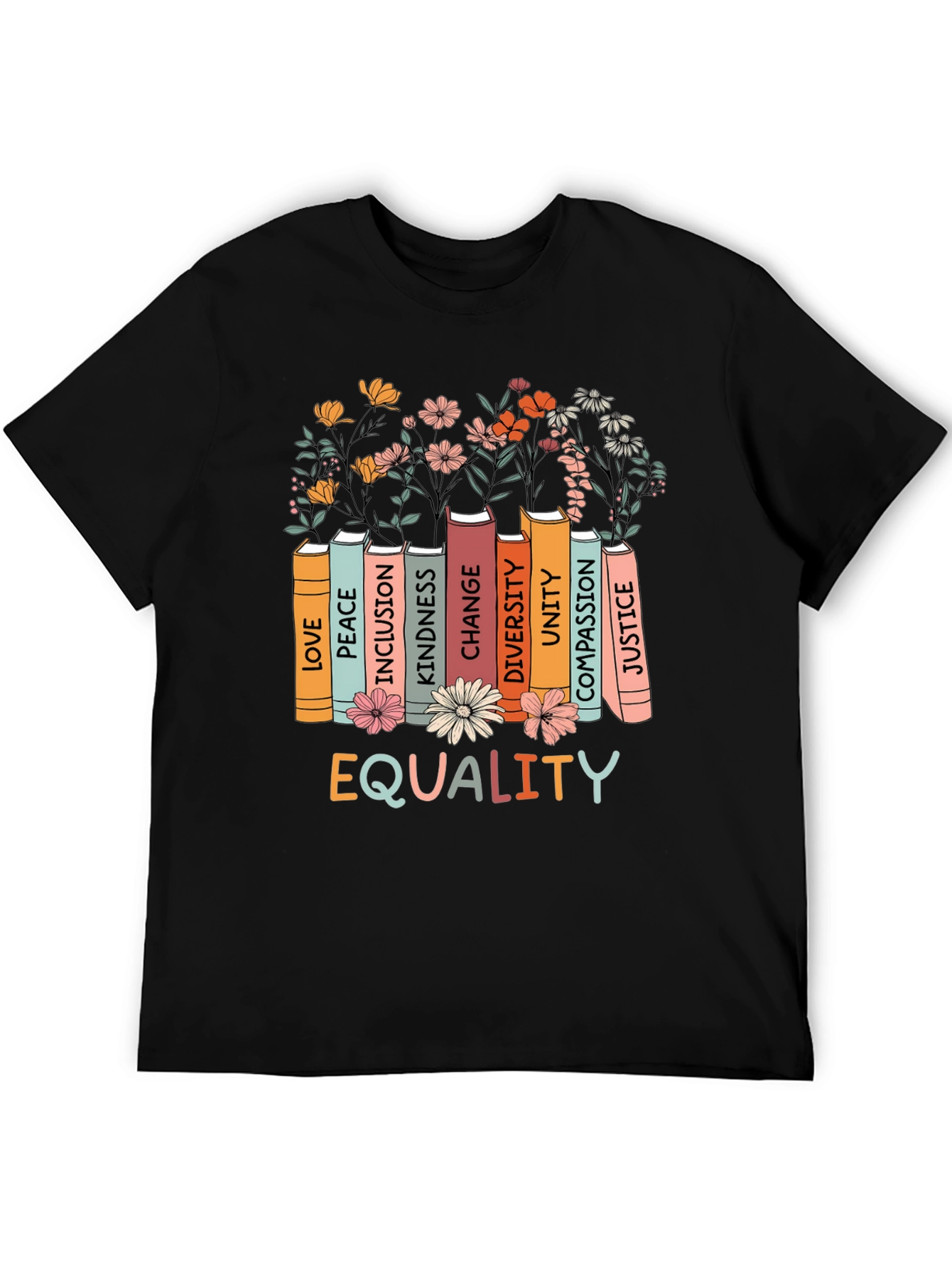 Equality Book Stack T-Shirt