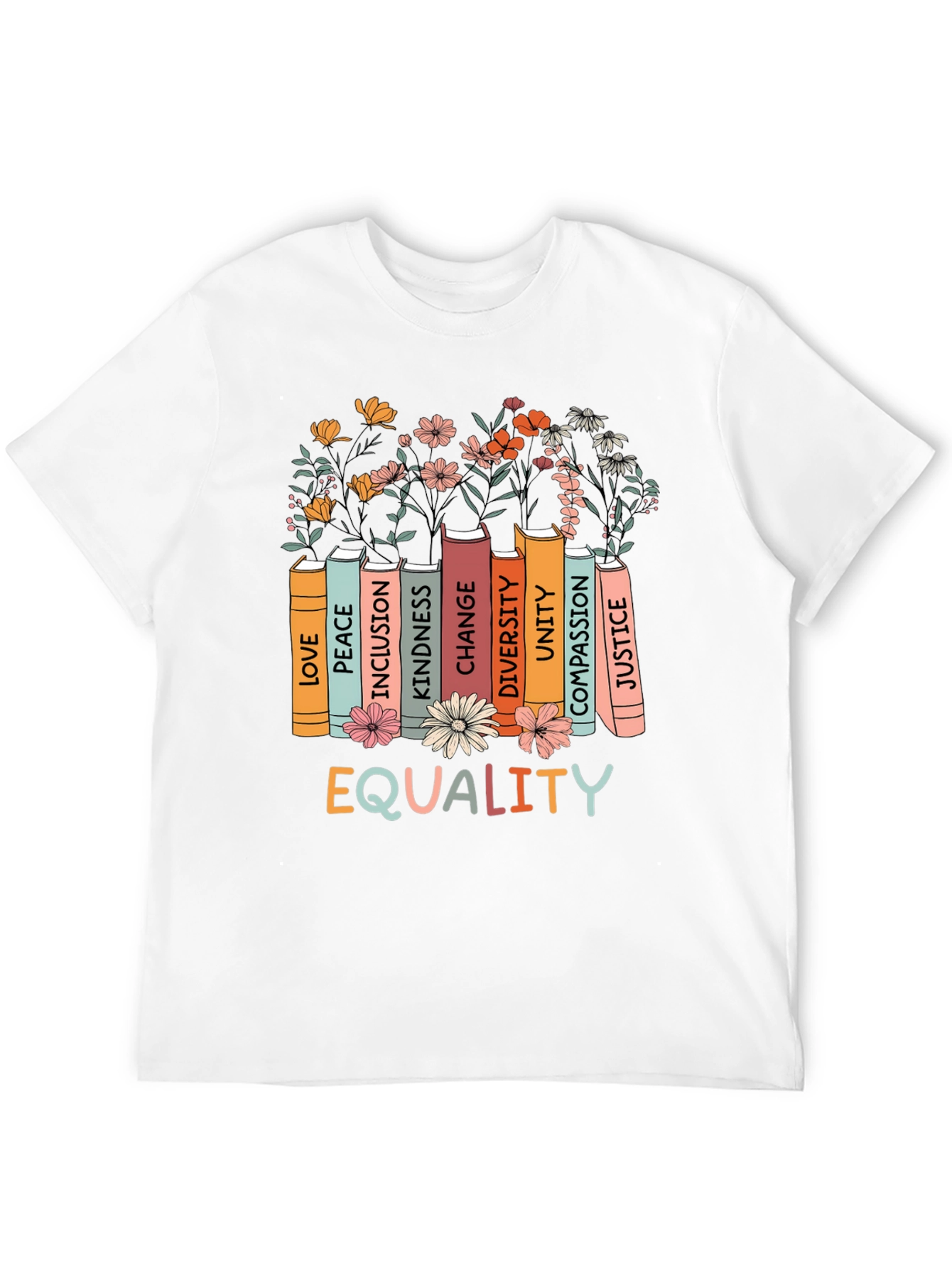 Equality Book Stack T-Shirt