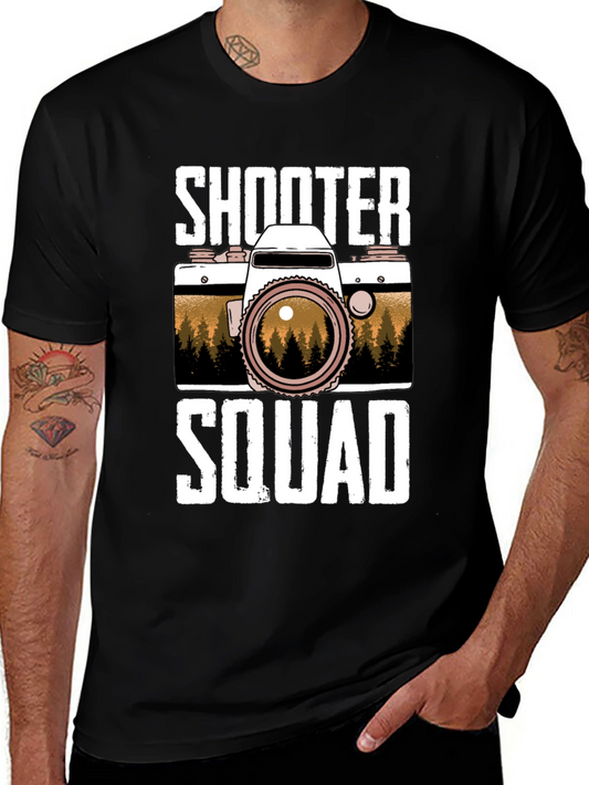 Shooter Squad Camera T-Shirt