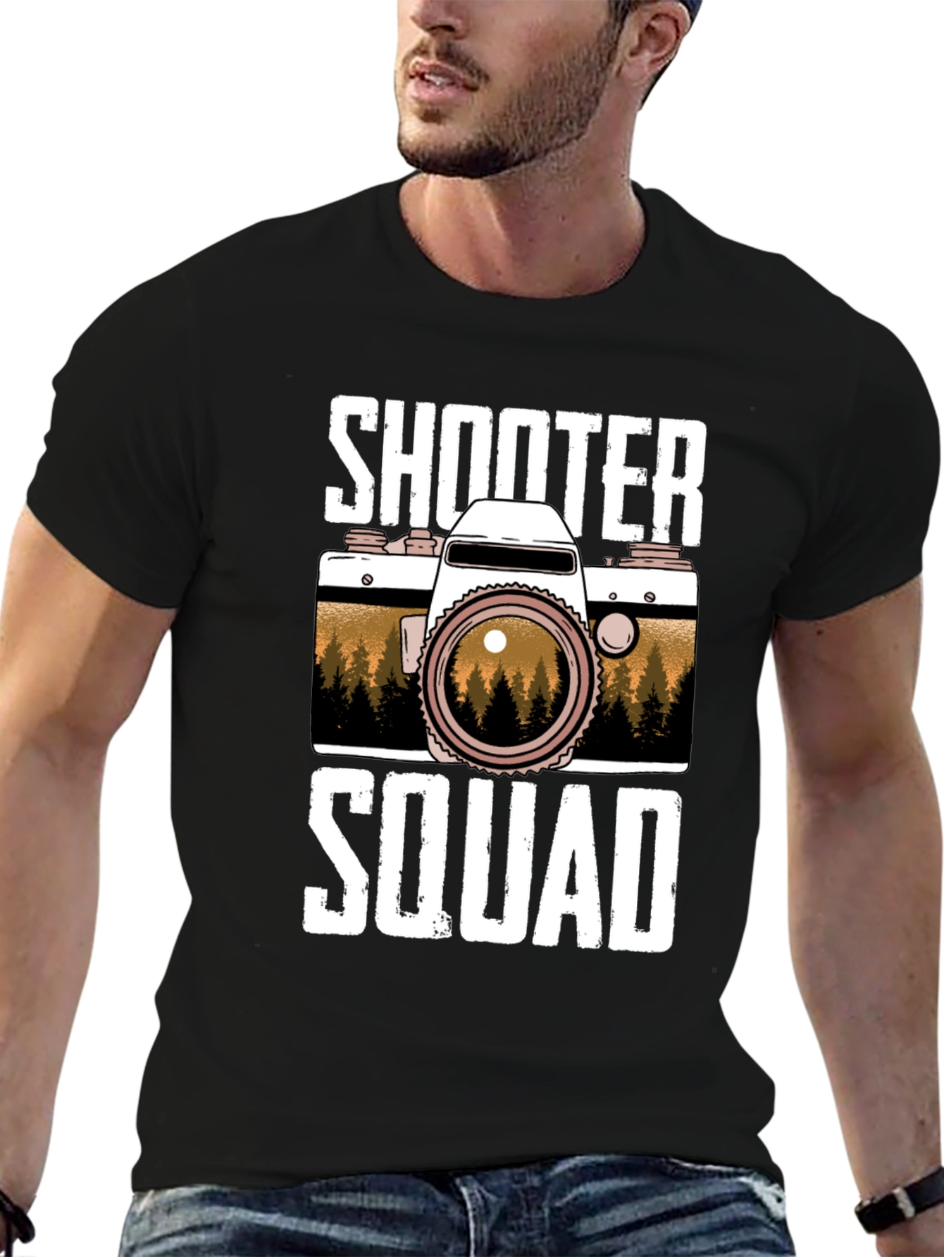 Shooter Squad Camera T-Shirt