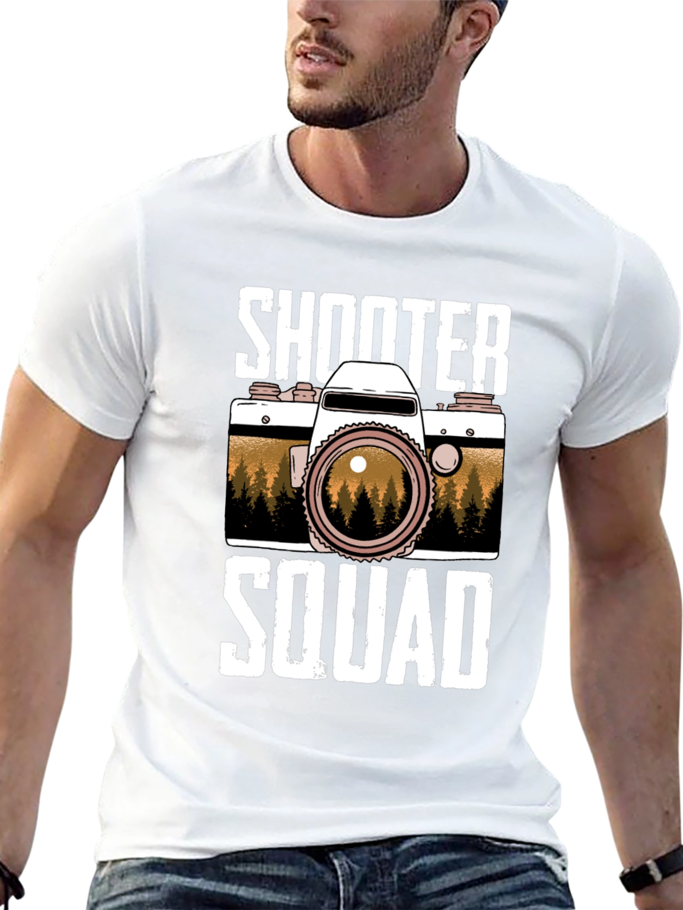 Shooter Squad Camera T-Shirt
