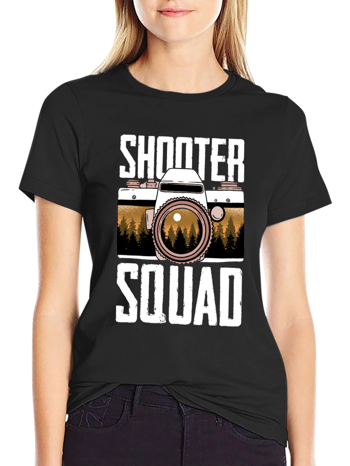 Shooter Squad Camera T-Shirt