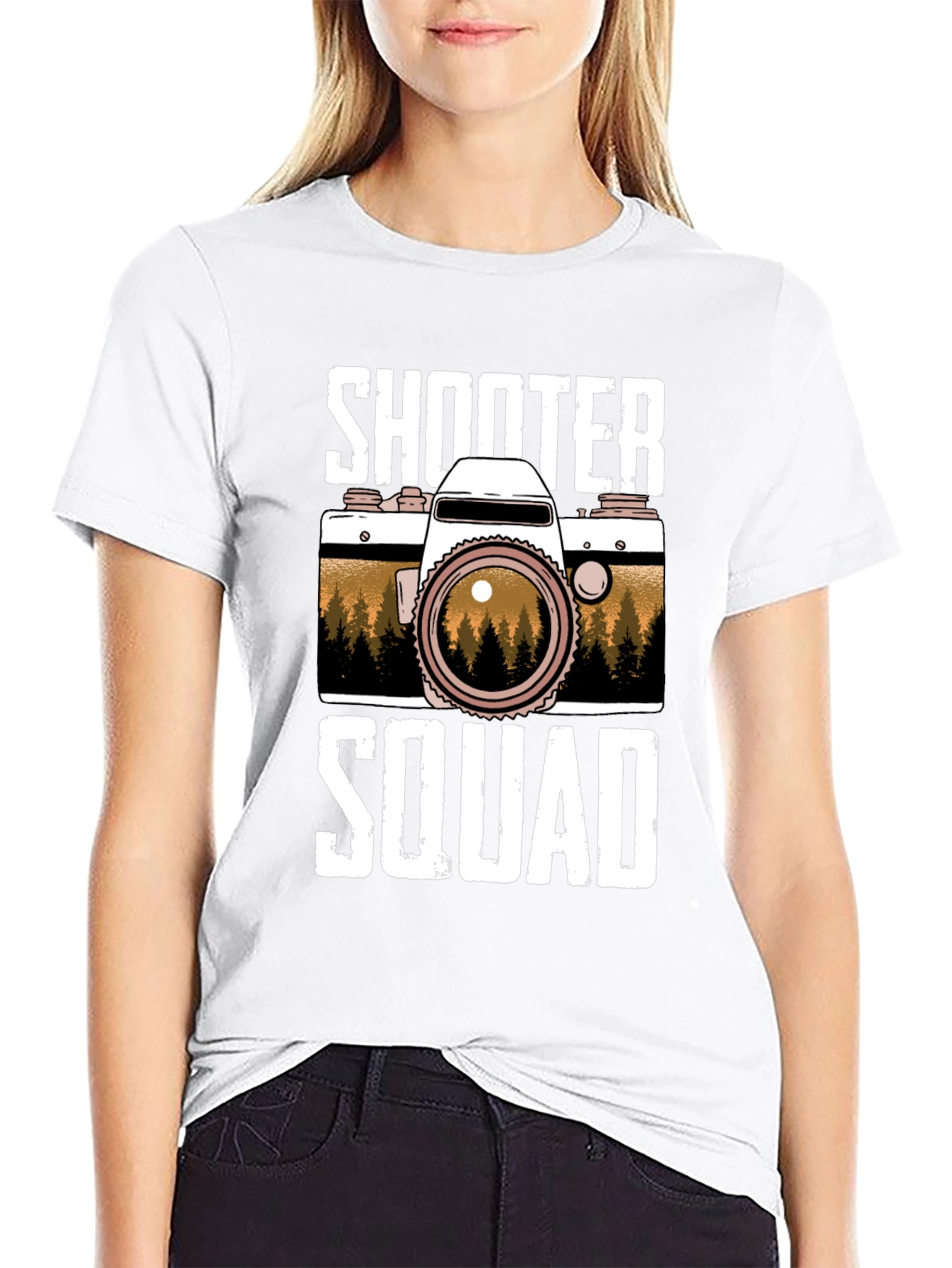 Shooter Squad Camera T-Shirt