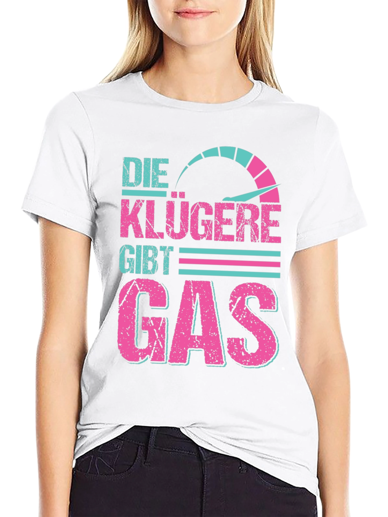 Die Klügere Gibt Gas Graphic Tee