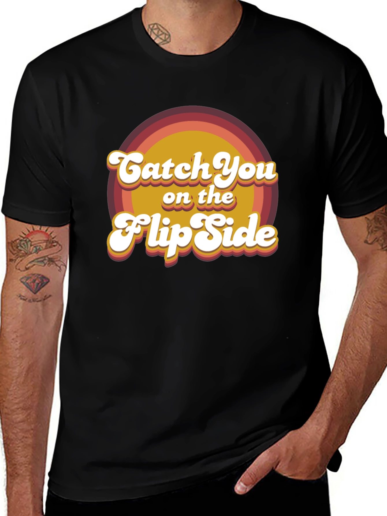 Catch You on the Flip Side Retro T-Shirt