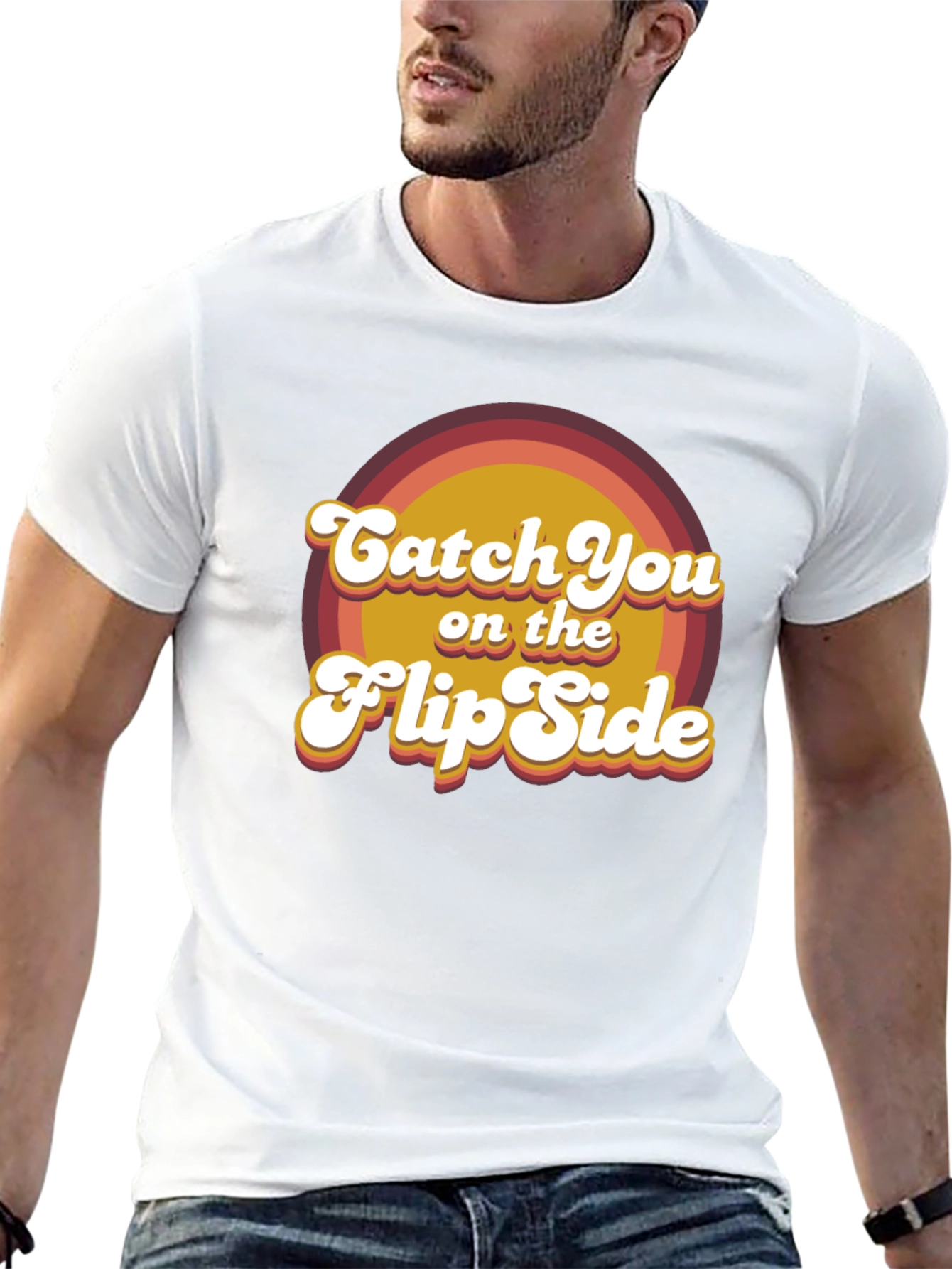 Catch You on the Flip Side Retro T-Shirt