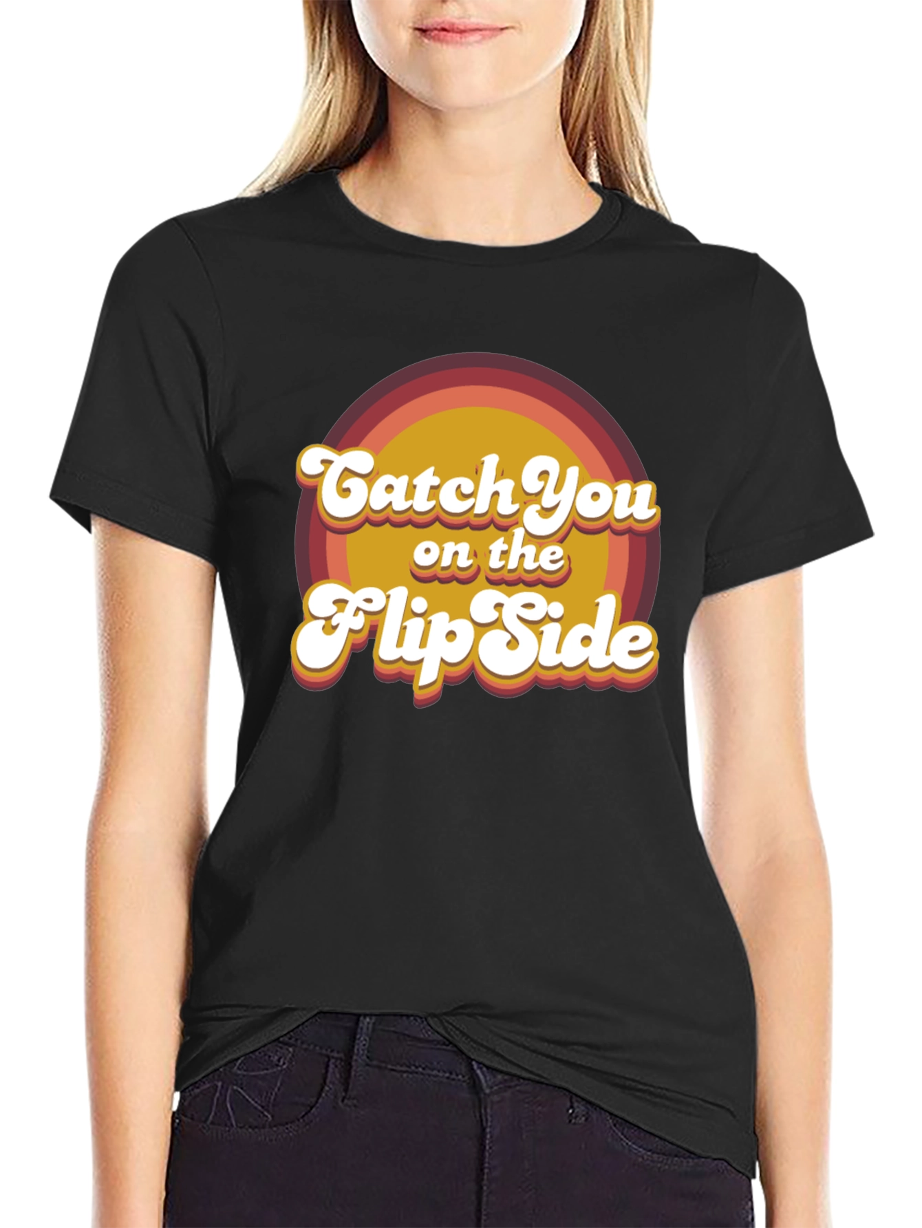 Catch You on the Flip Side Retro T-Shirt