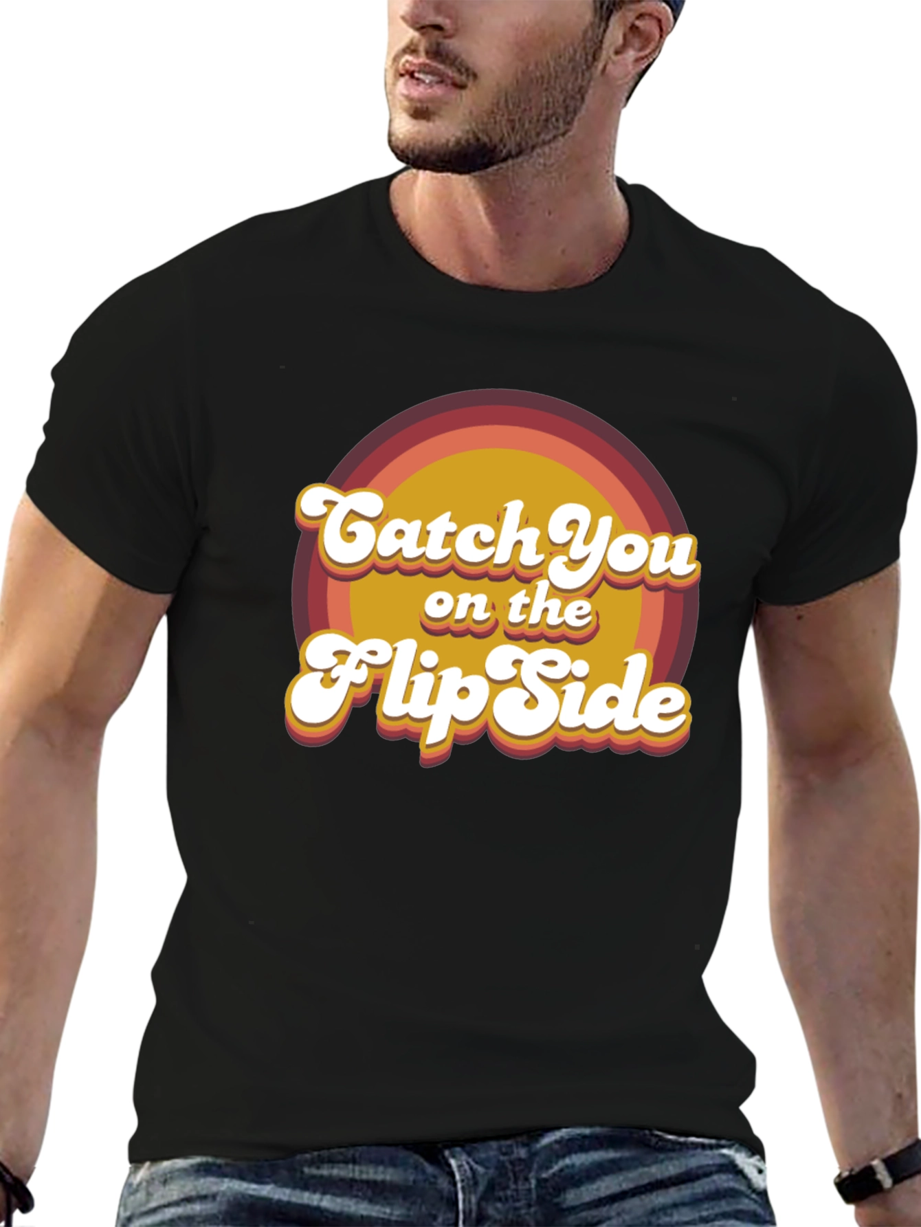 Catch You on the Flip Side Retro T-Shirt