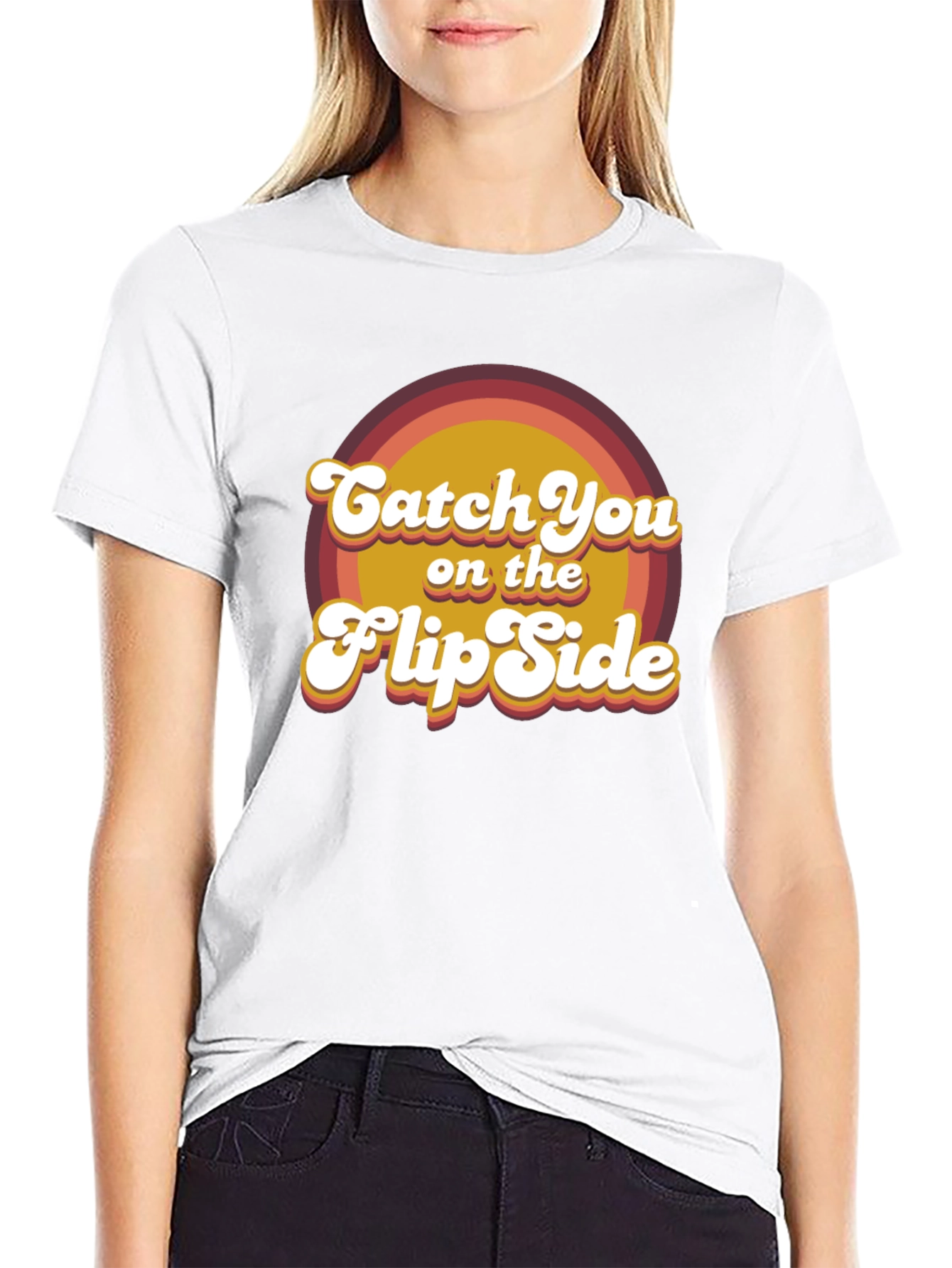 Catch You on the Flip Side Retro T-Shirt