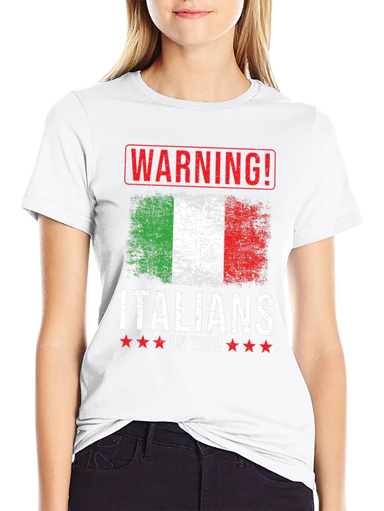 Warning! Italians on Tour T-Shirt