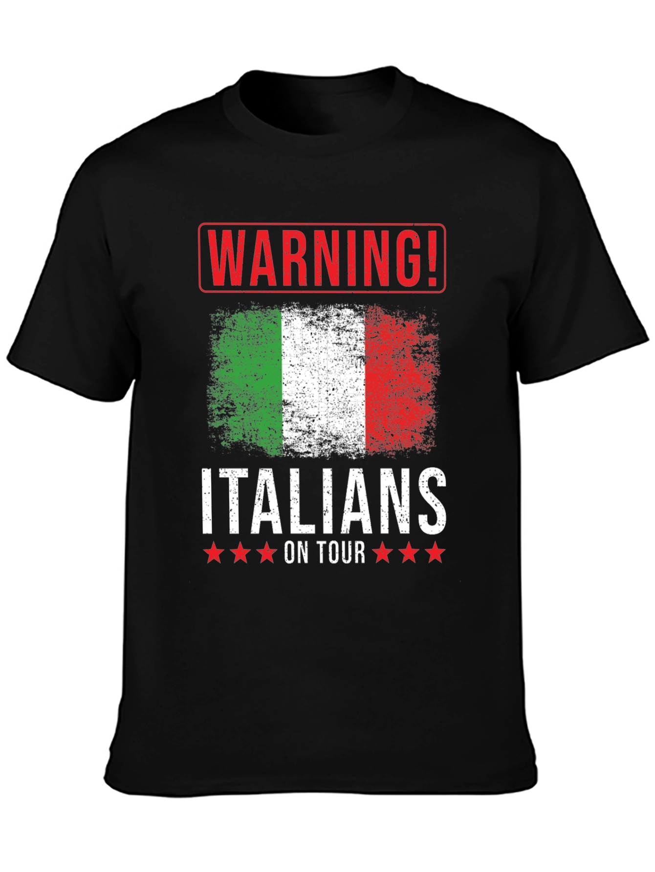 Warning! Italians on Tour T-Shirt