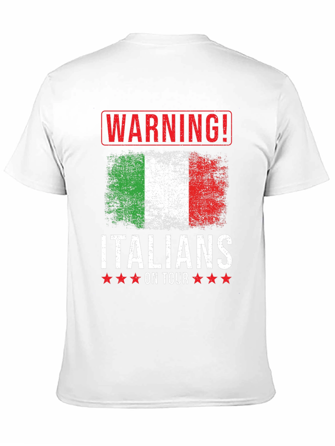 Warning! Italians on Tour T-Shirt