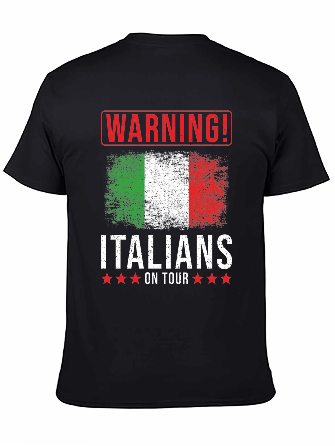 Warning! Italians on Tour T-Shirt