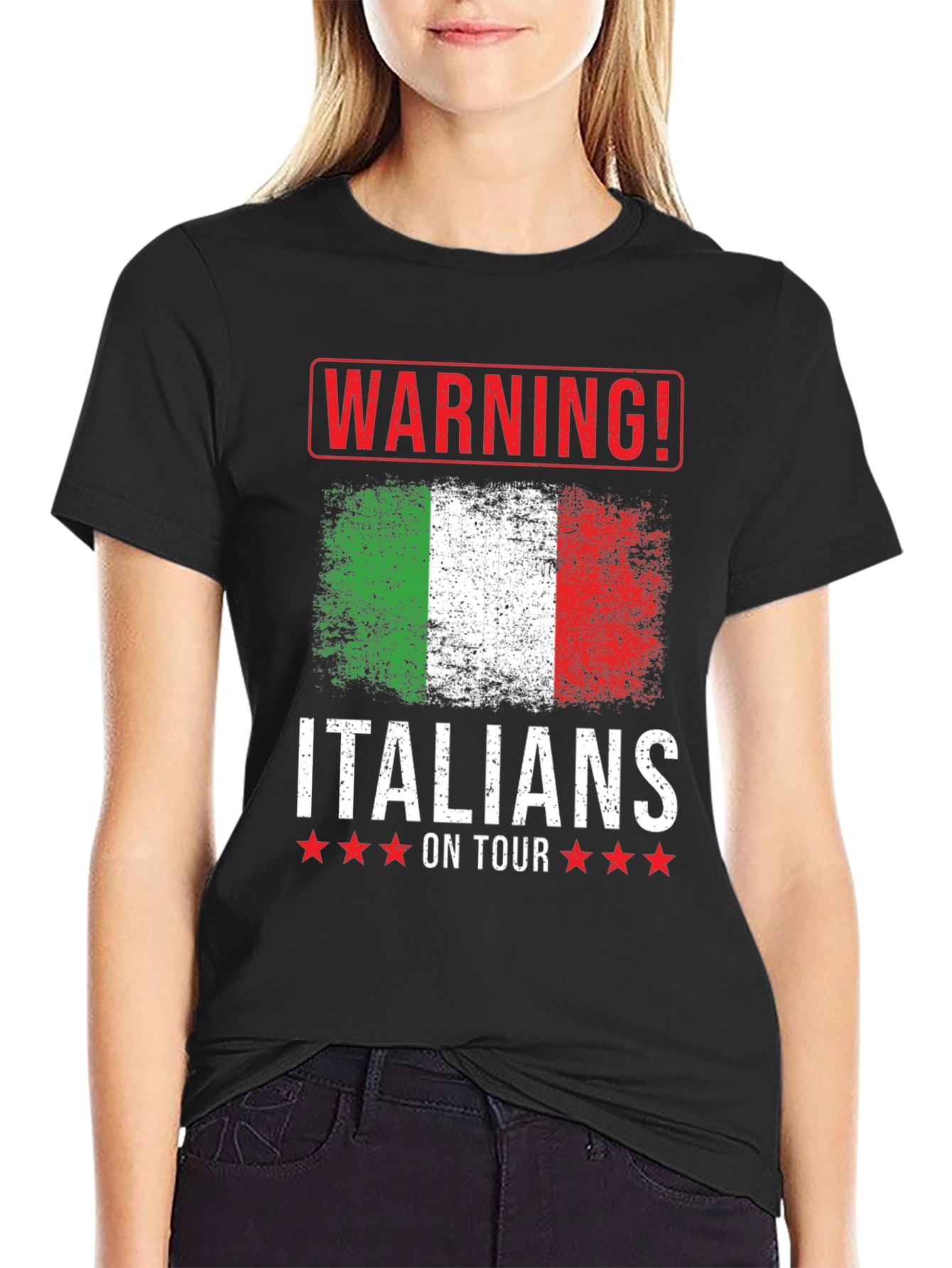 Warning! Italians on Tour T-Shirt