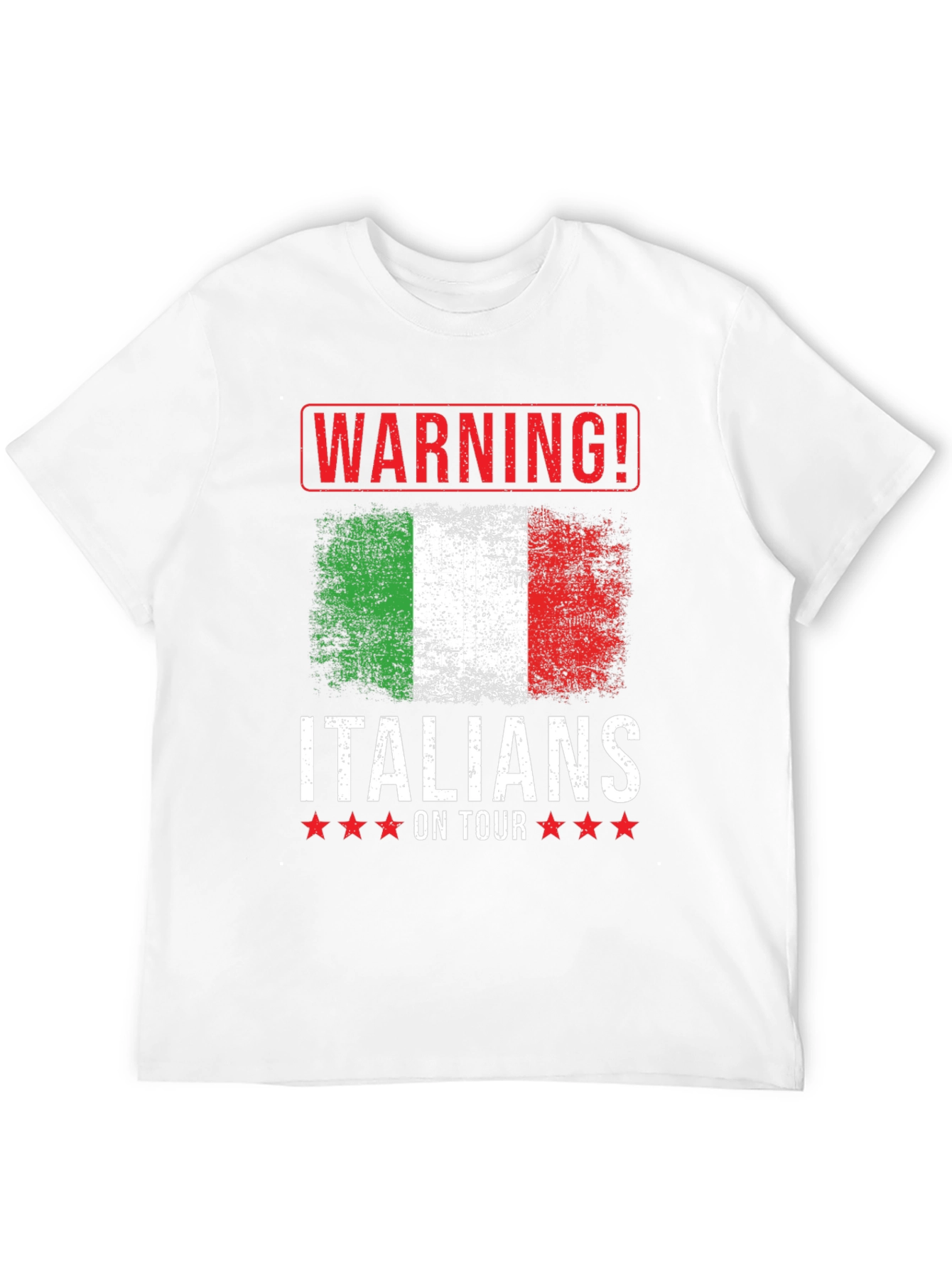 Warning! Italians on Tour T-Shirt