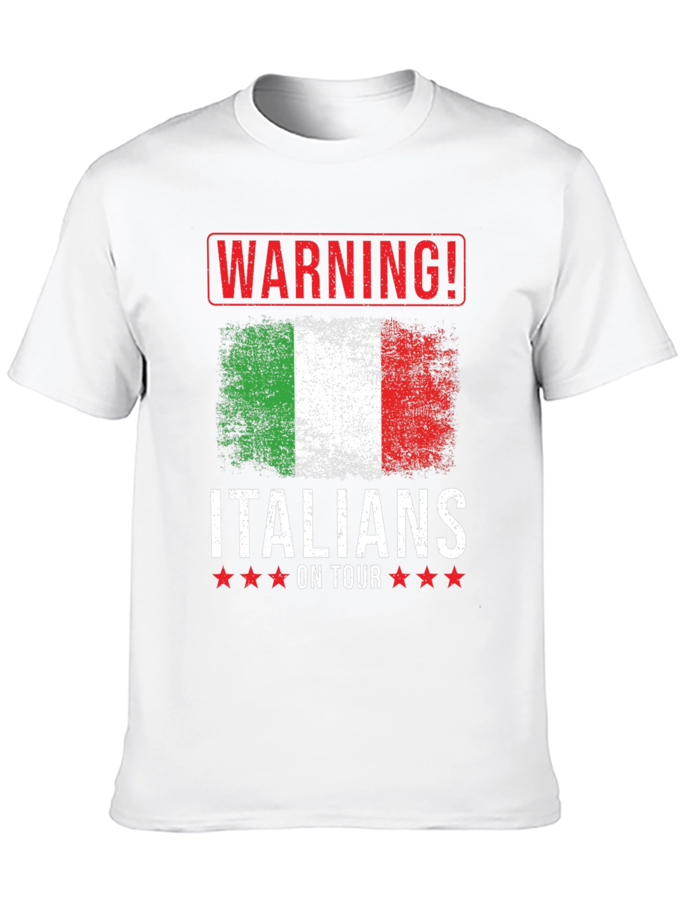 Warning! Italians on Tour T-Shirt
